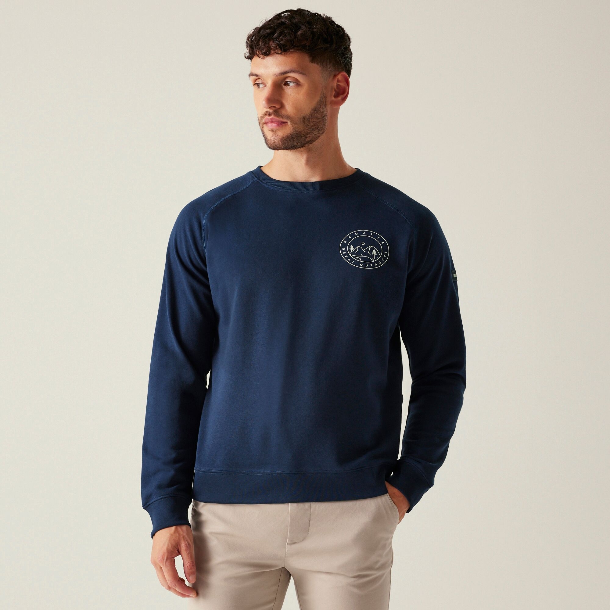 Regatta, Herren, Pullover, Nithsdale, Blau, (M) - Image 3