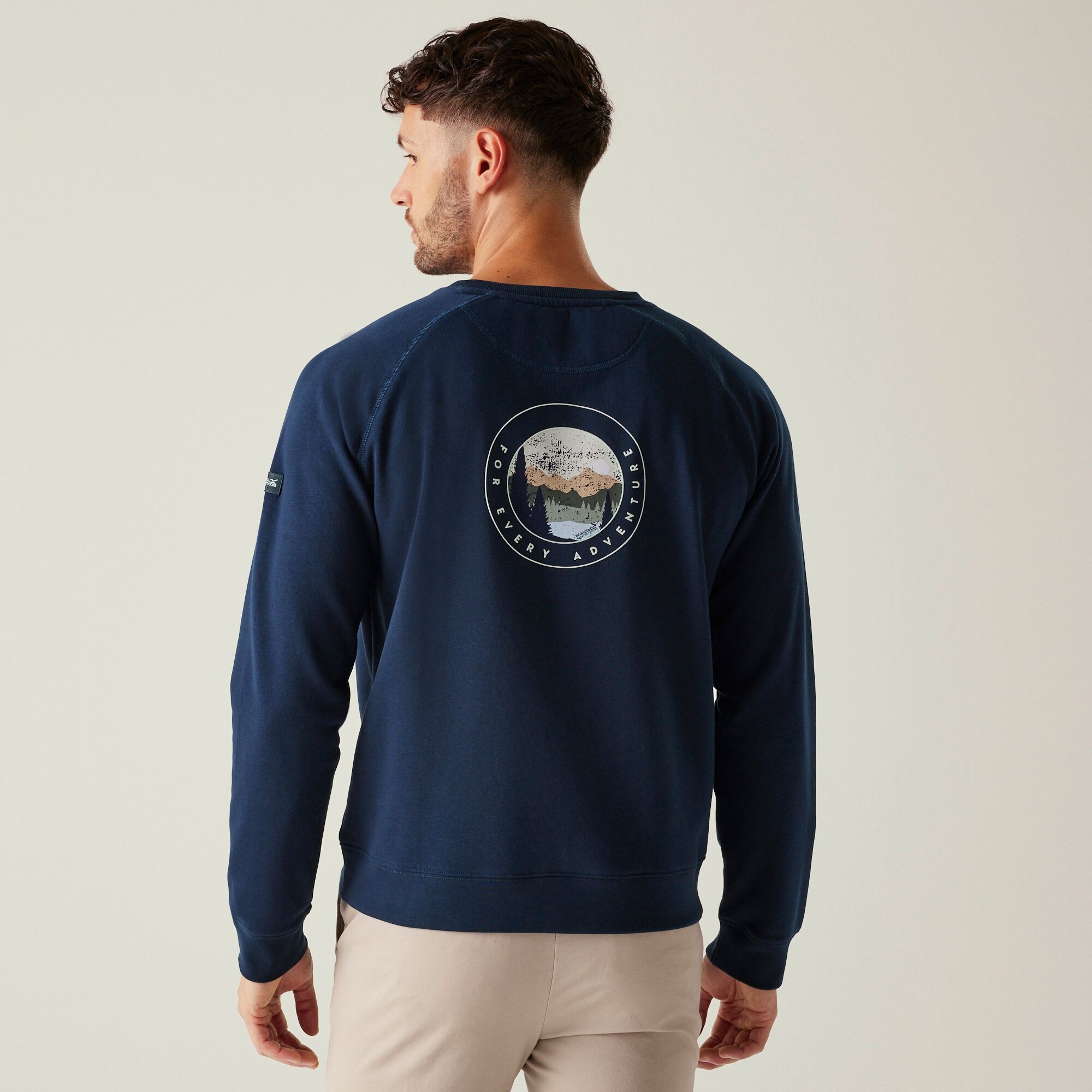 Regatta Męska Bluza Nithsdale Niebieski