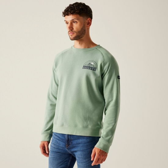 Men's Nithsdale Crewneck Sweatshirt Glacier Mountain