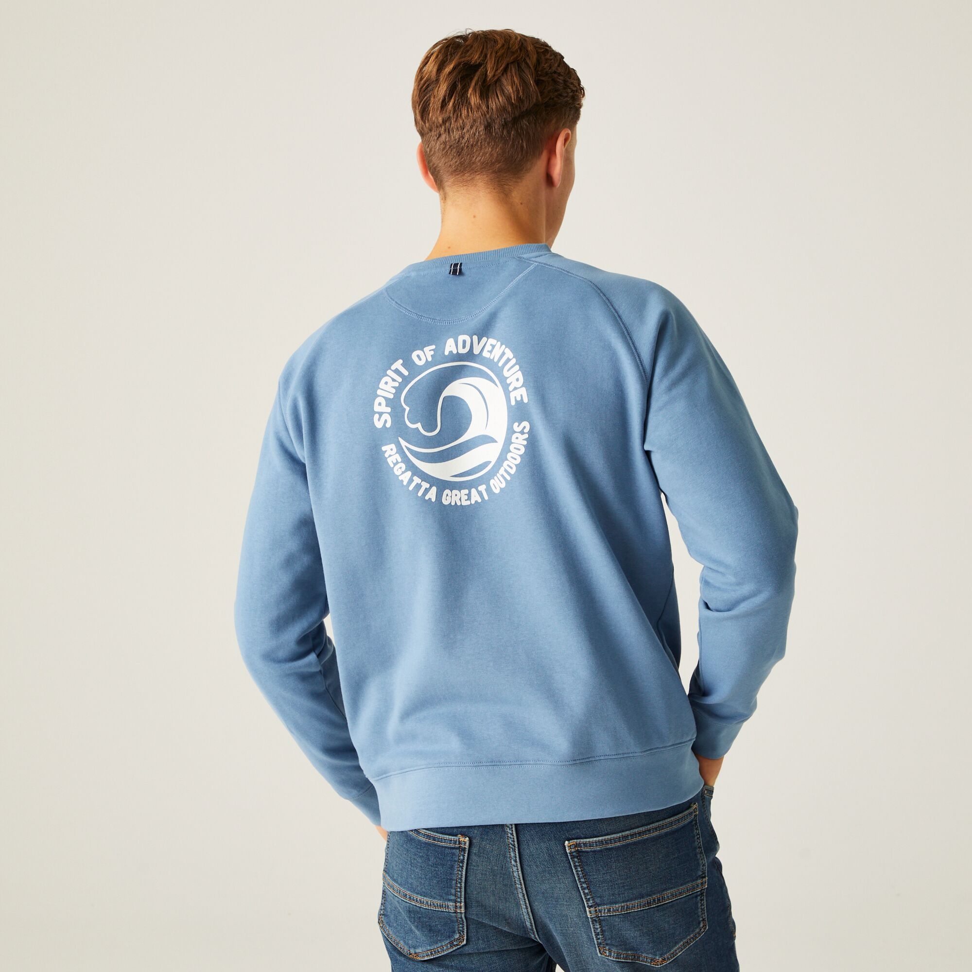 Regatta Męska Bluza Nithsdale Niebieski