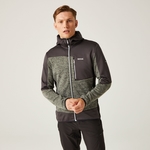 Agabe Green Marl Ash Black