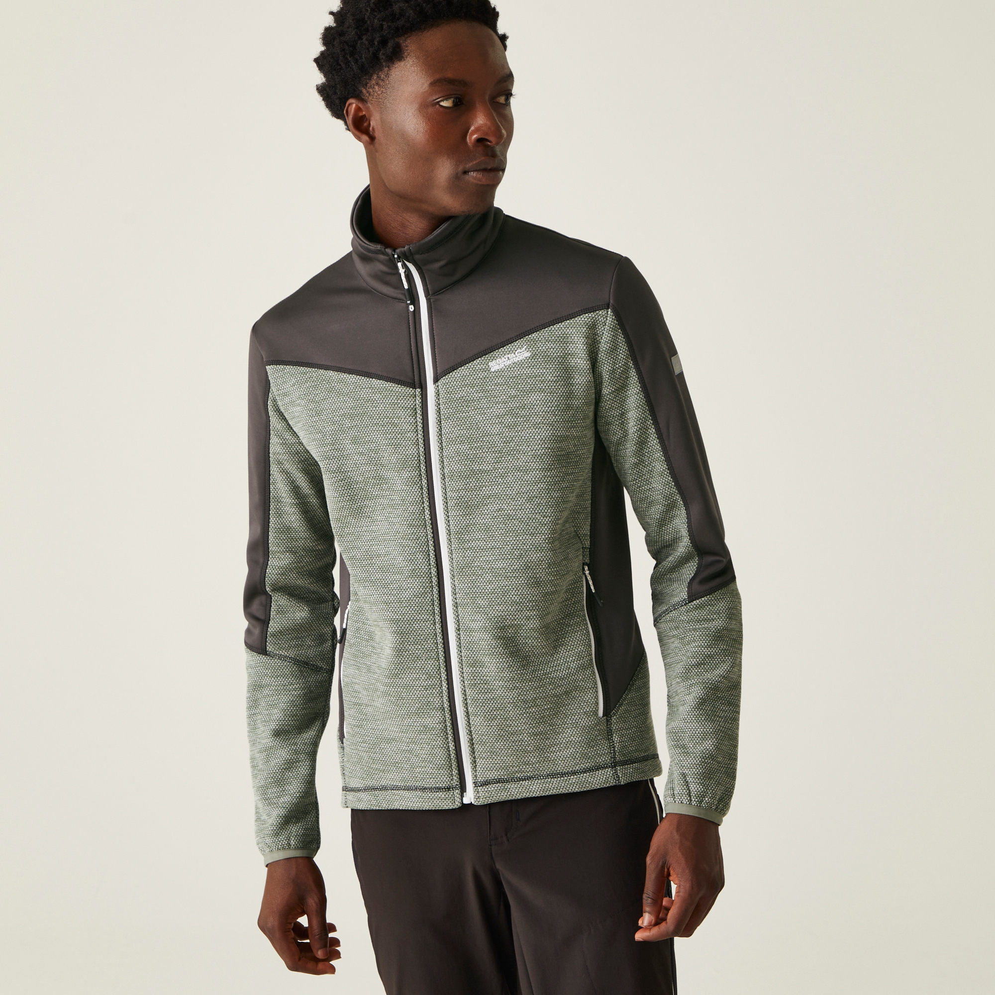 Regatta Męska Bluza Highton IV Zielony, Rozmiar: 3XL