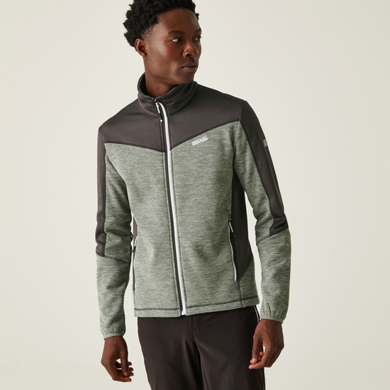 Men's Highton IV Full Zip Fleece Agave Green Ash