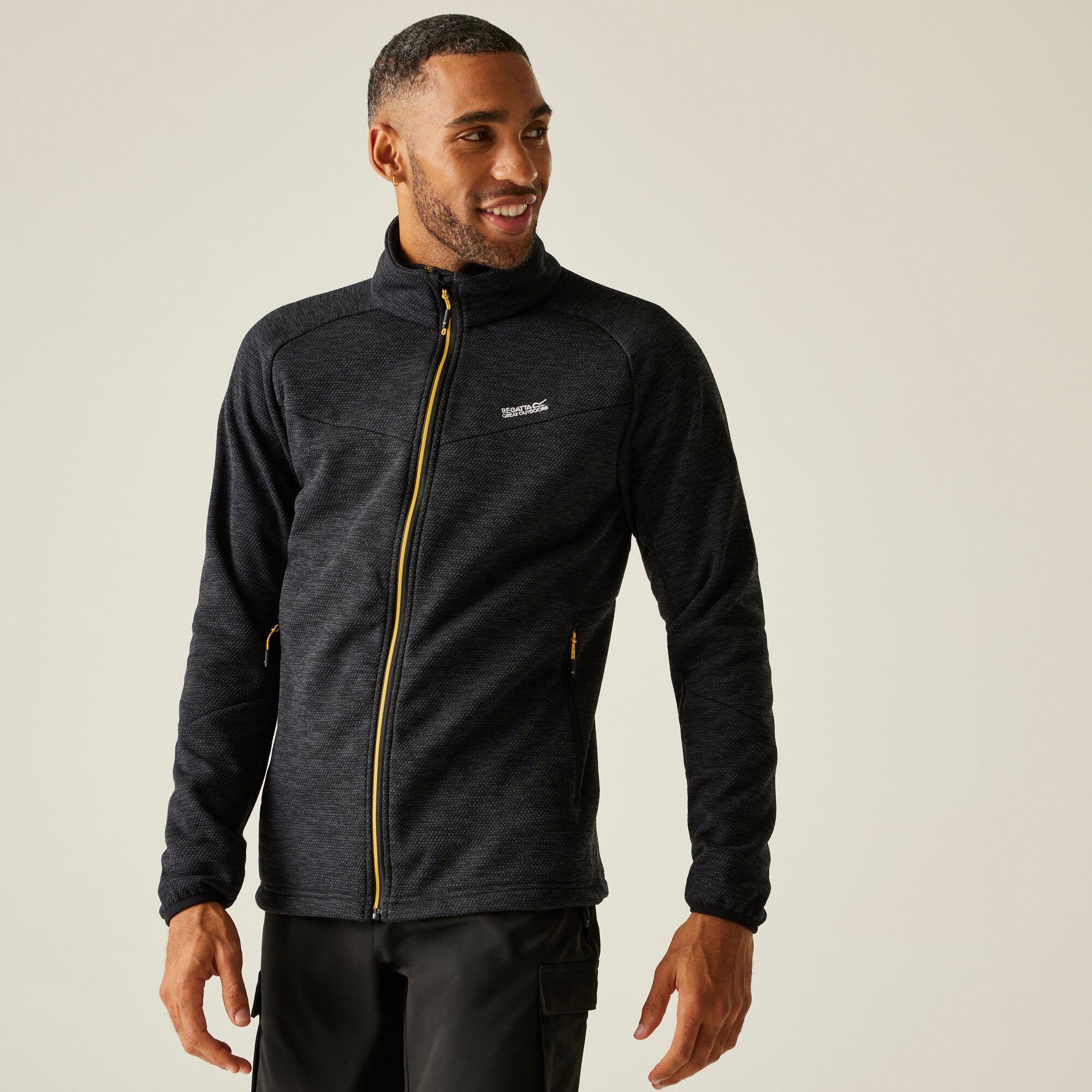 Regatta Polar męski rozsuwany Rivake Czarny