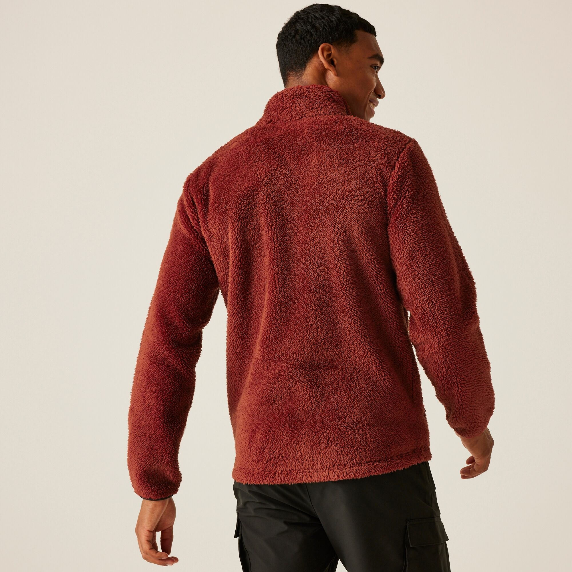 Regatta Męski polar Midoor Fluffy Czerwony