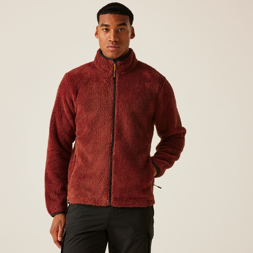 Fluffy fleece jacket men's outlet