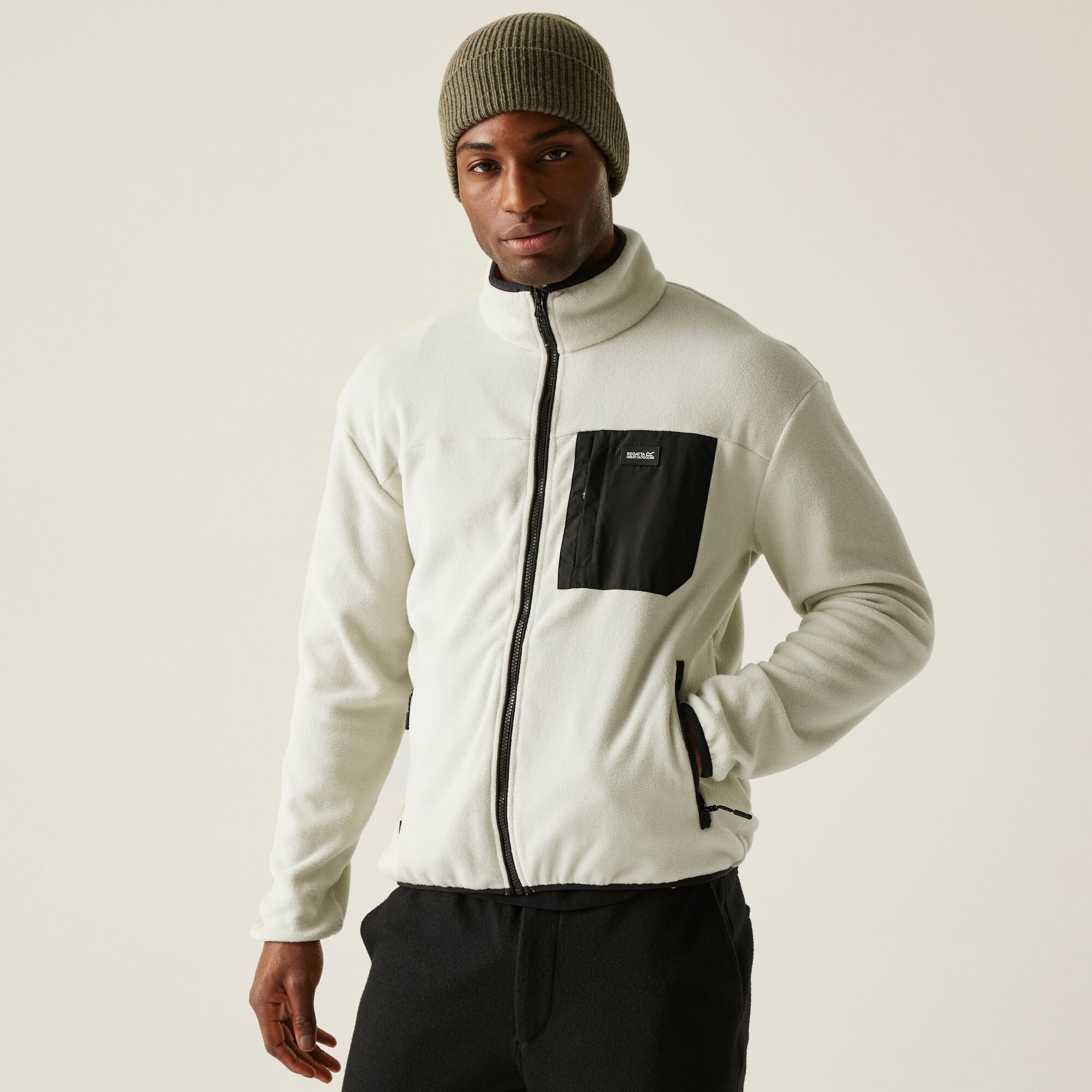 Regatta Polar męski rozsuwany Frankie Szary