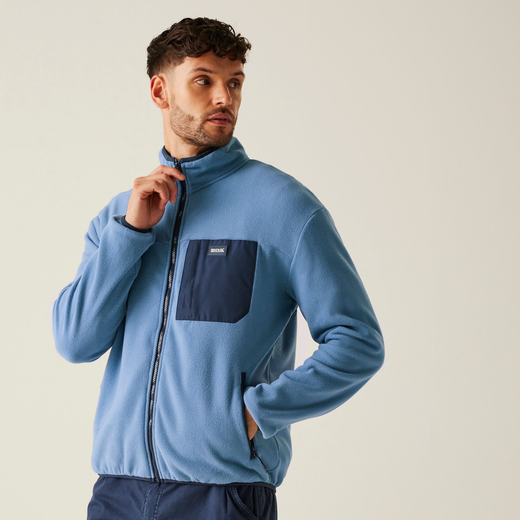 Regatta Męski Polar Frankie Niebieski, Rozmiar: 5XL