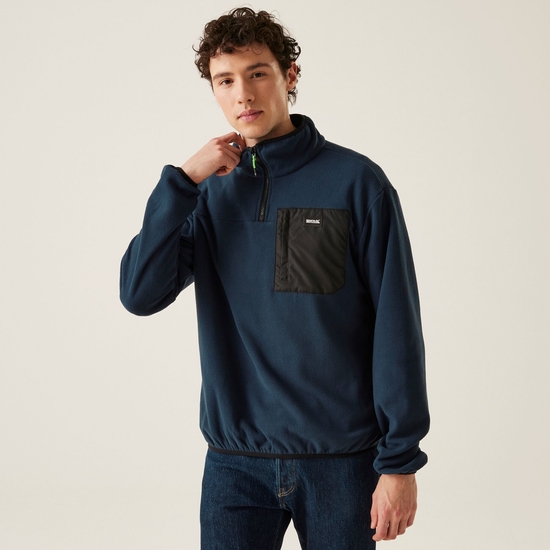 Polaire à demi-zip Frankie pour homme Marin