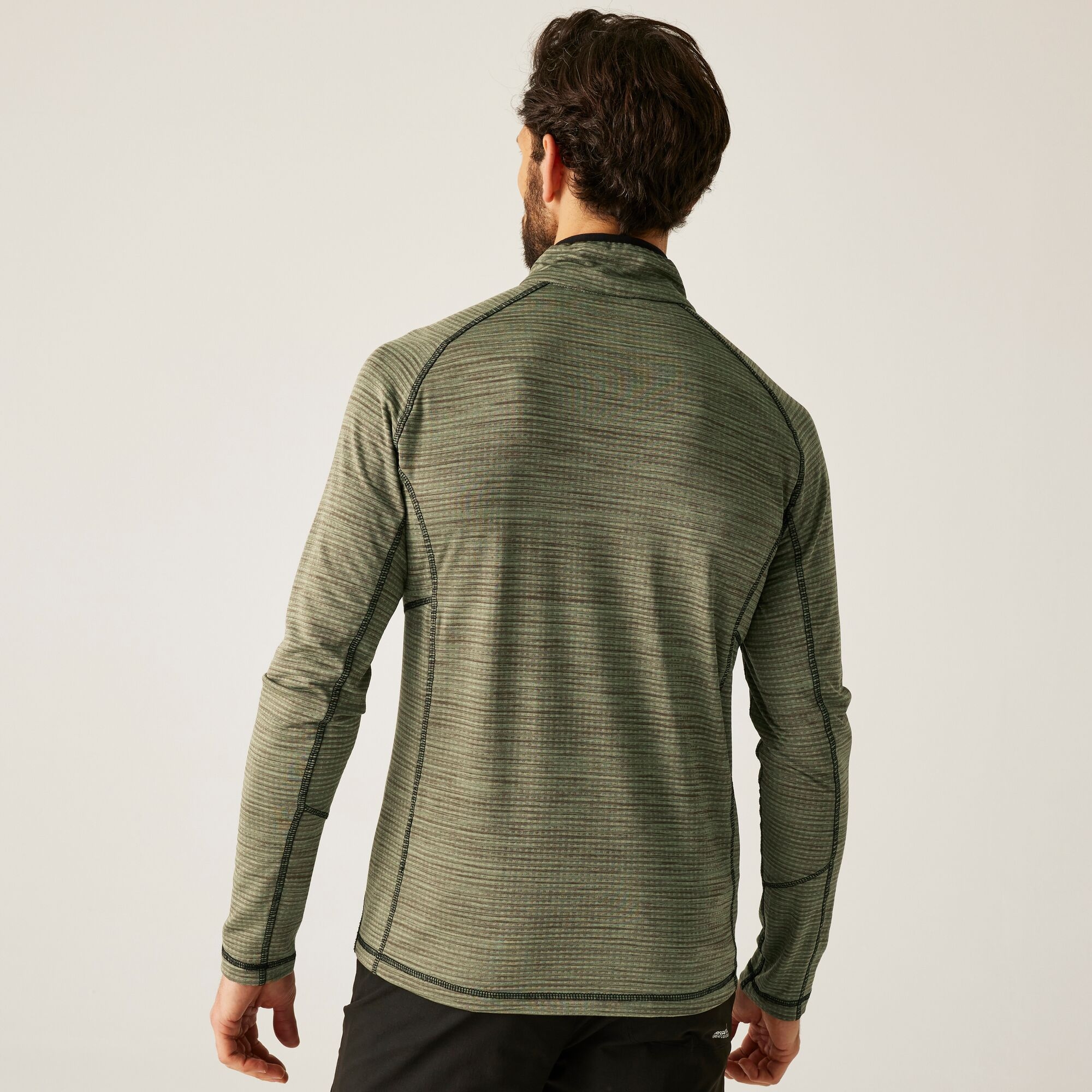 Regatta Polar męski z suwakiem 1/2 Yonder II Zielony