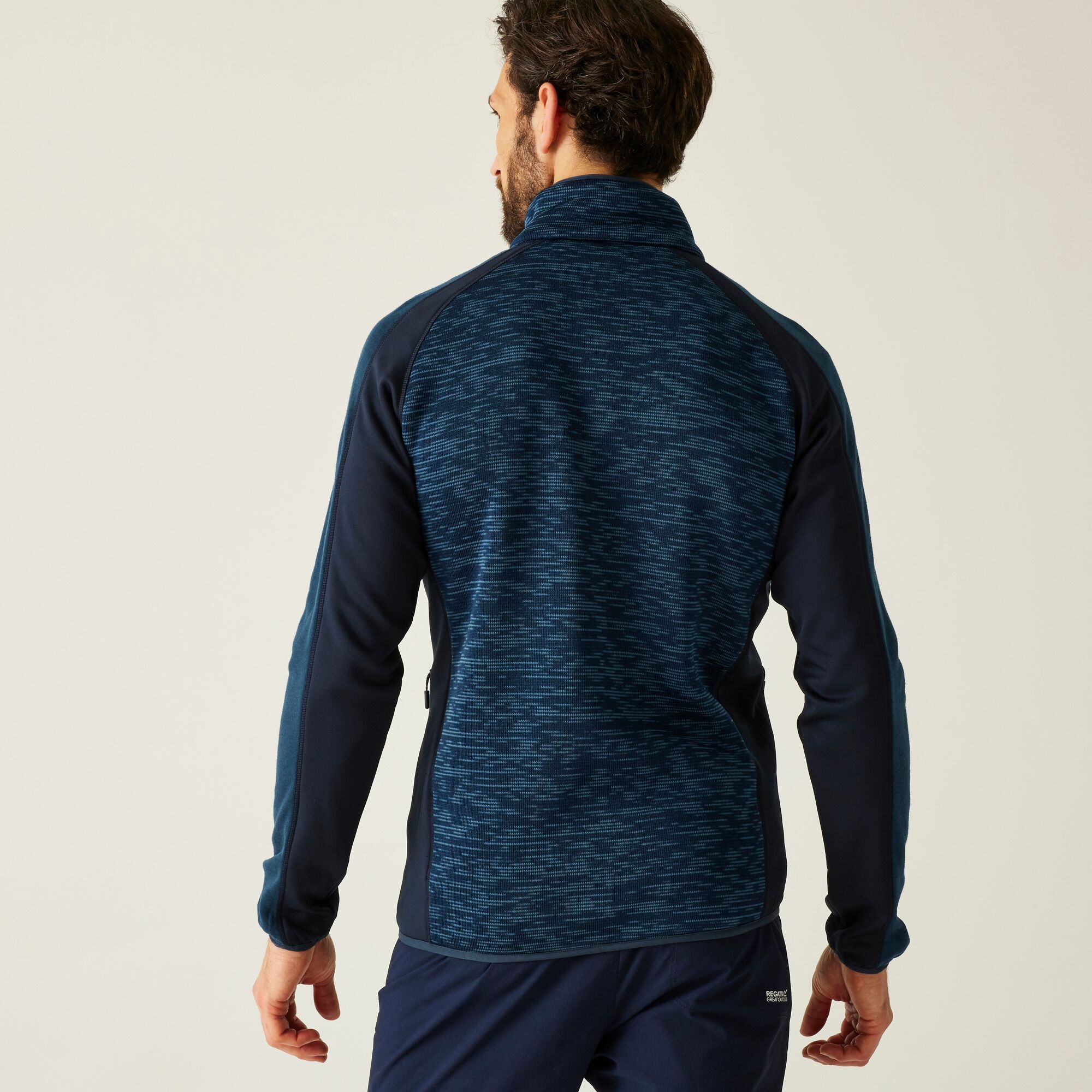 Regatta Bluza męska rozsuwana Oakar Niebieski