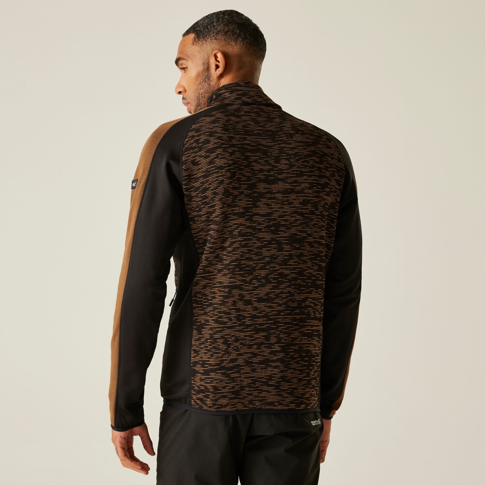 Regatta Bluza męska rozsuwana Oakar Brązowy