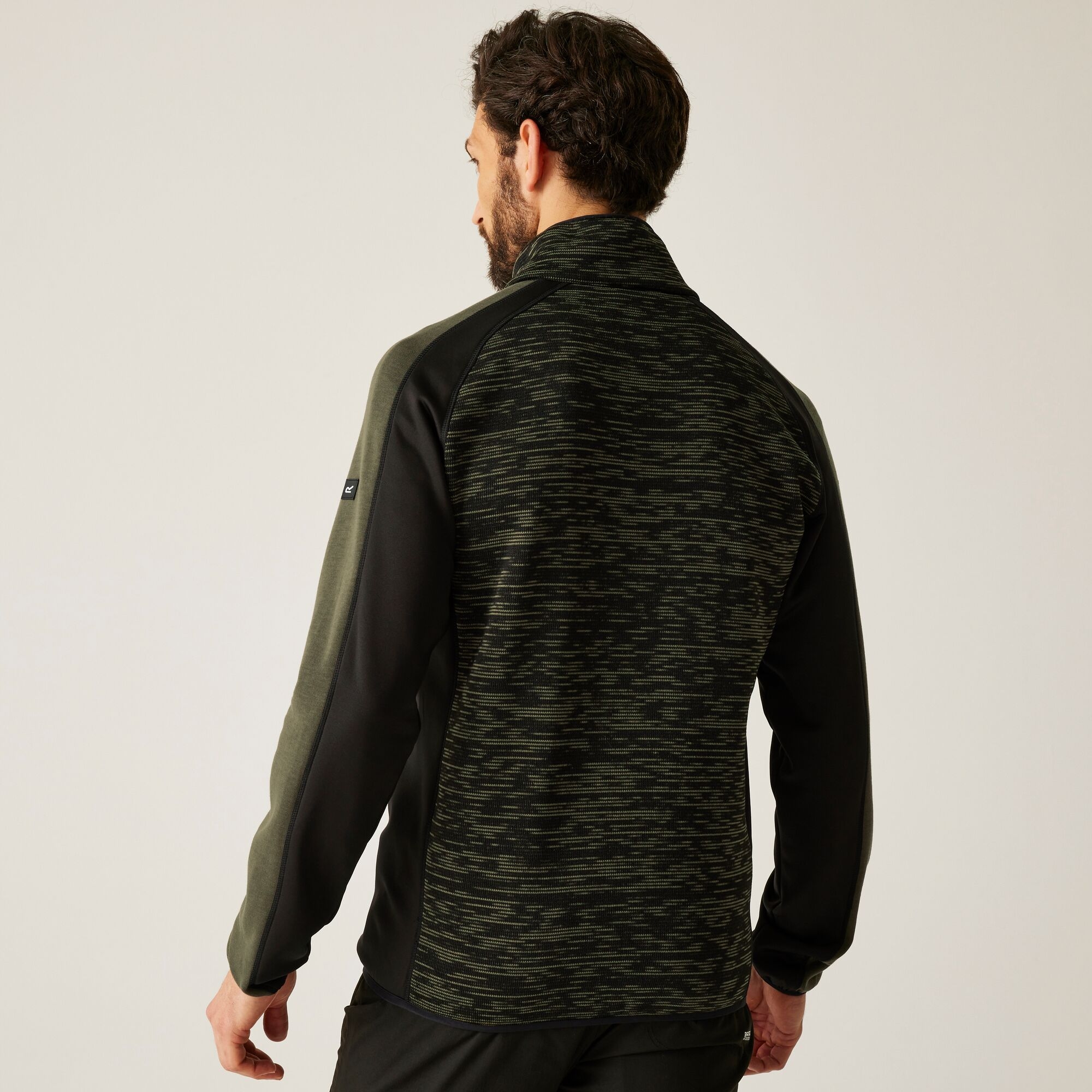 Regatta Bluza męska rozsuwana Oakar Zielony