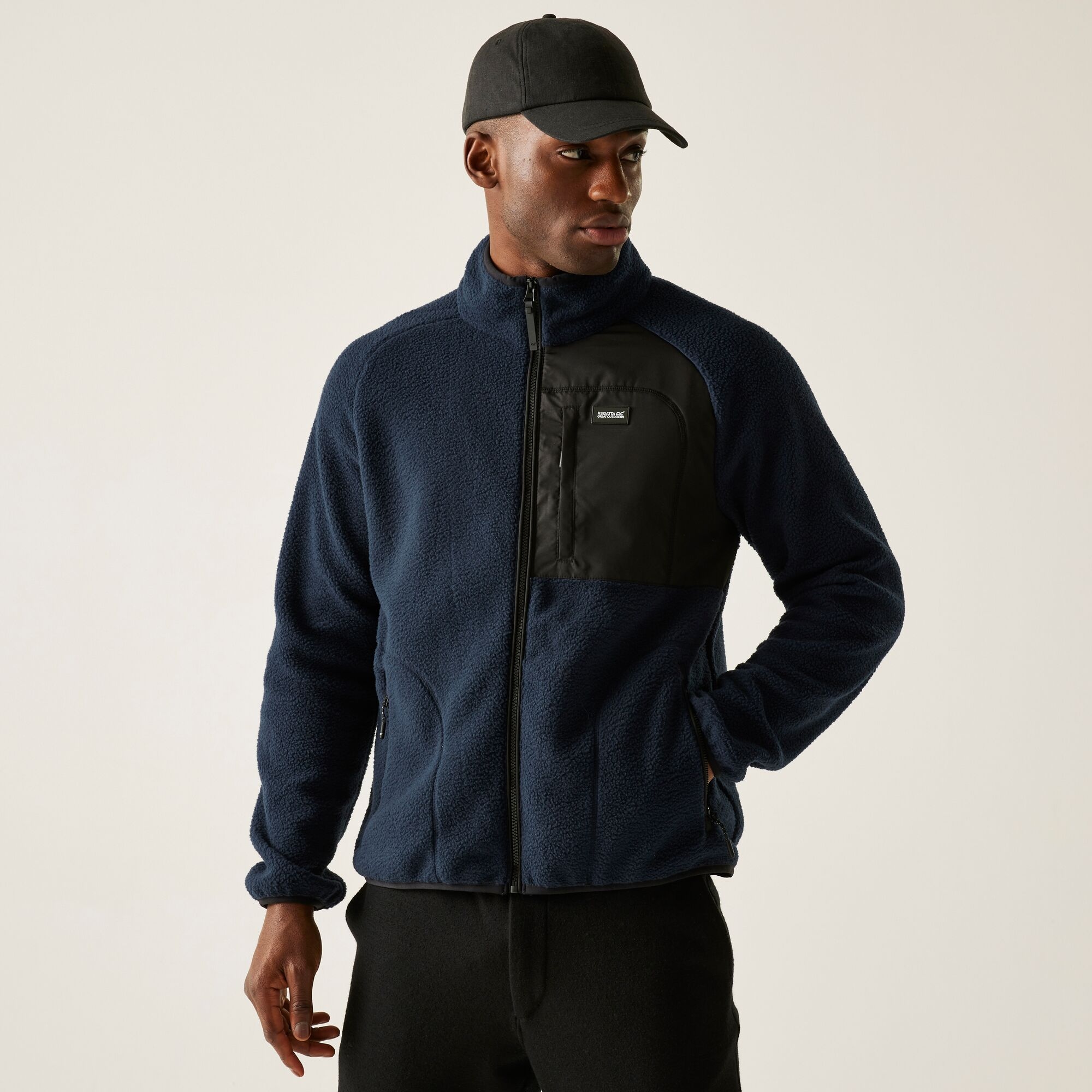 Regatta Frankie Borg Fleece Size: Xxl Men's Blue
