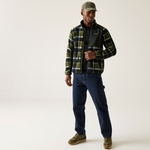 Navy Dark Khaki Check