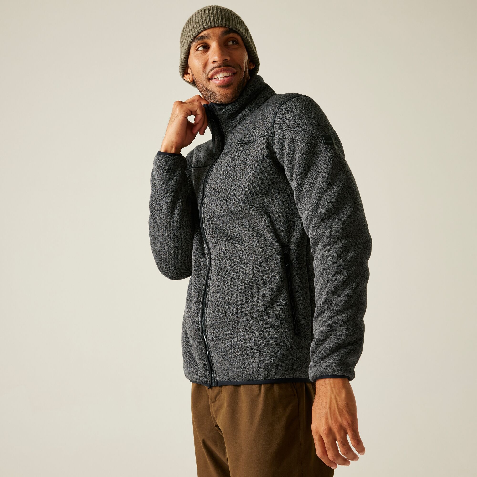 Regatta Polar męski rozsuwany Branleigh Czarny