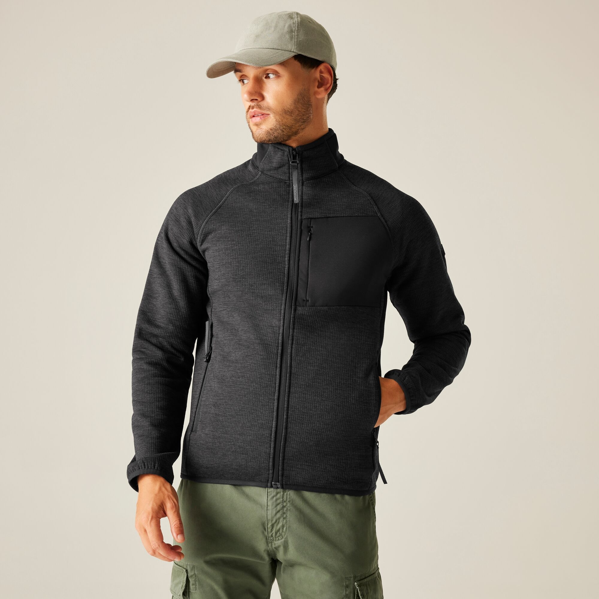 Regatta Polar męski rozsuwany Salzance Szary