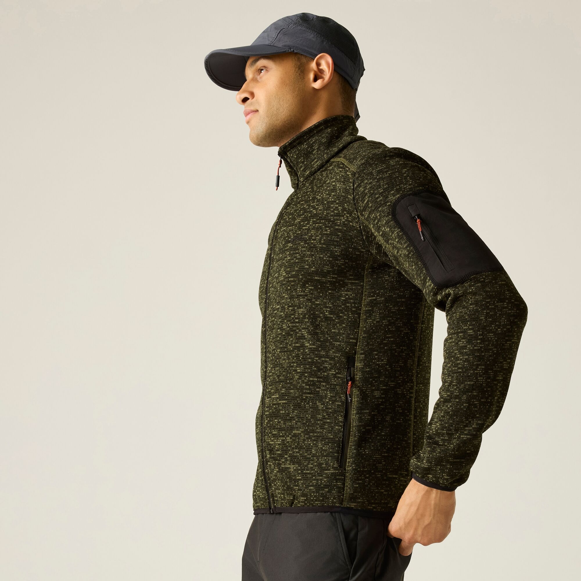 Regatta Polar męski rozsuwany Newhill Zielony