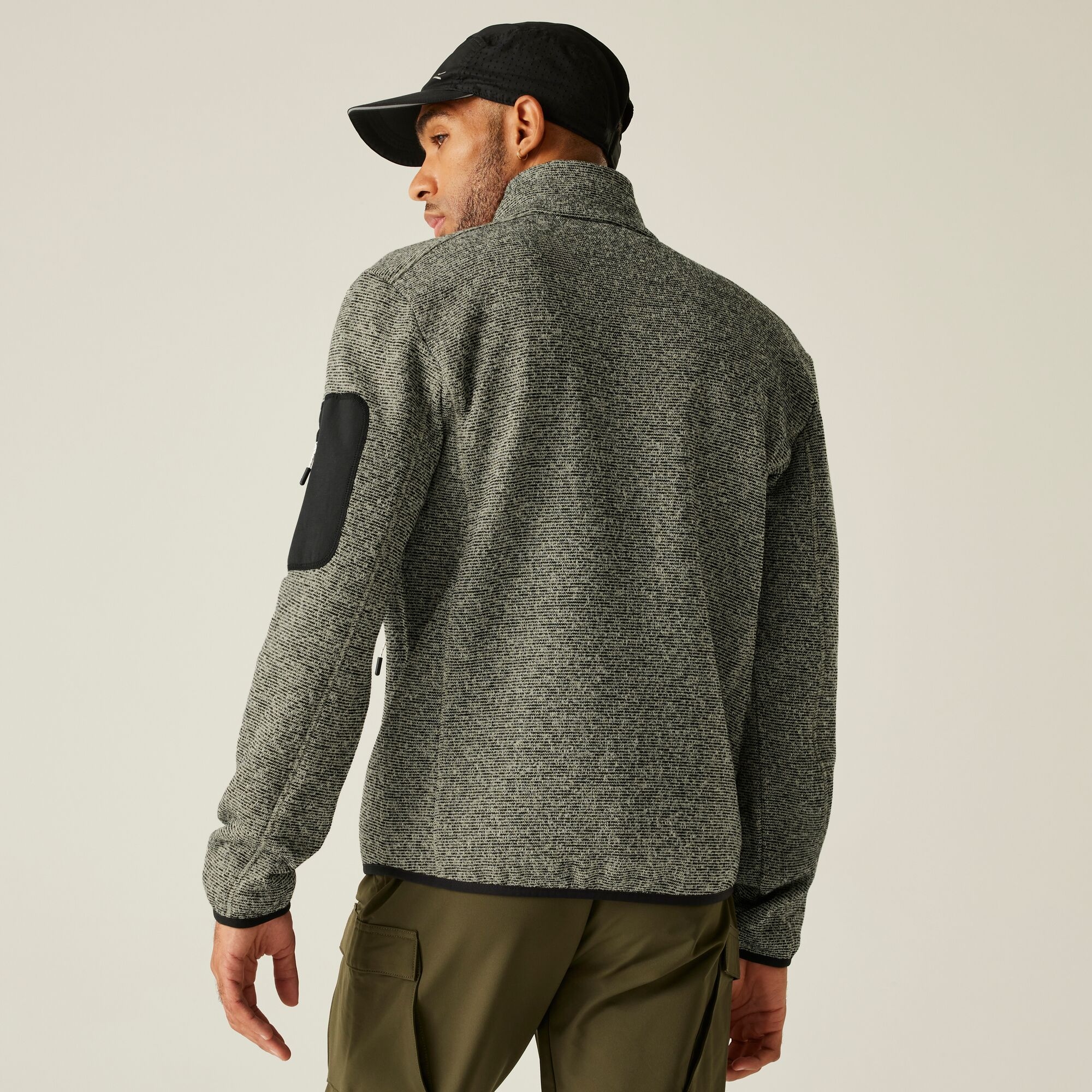 Regatta Polar męski rozsuwany Newhill Szary