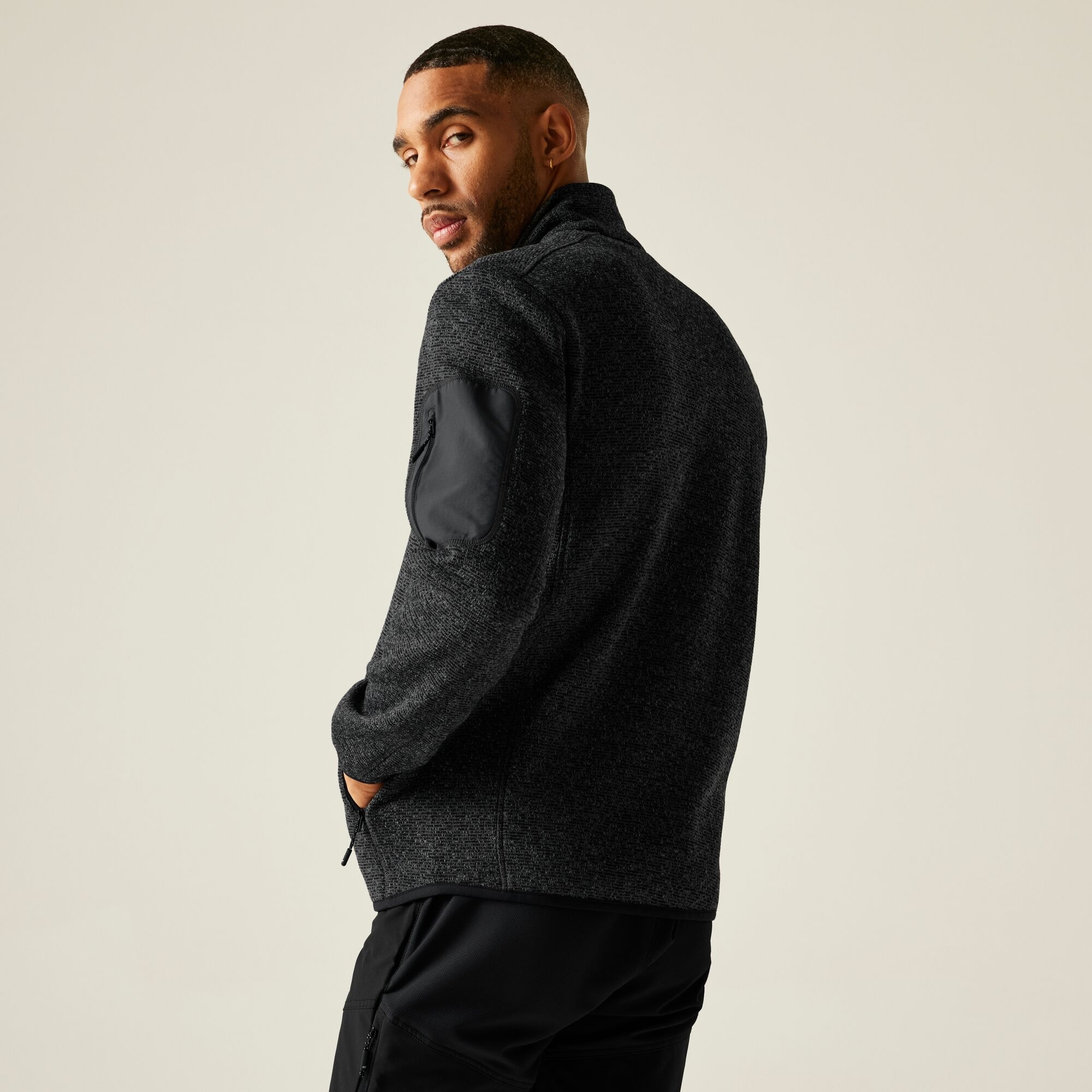 Regatta Polar męski rozsuwany Newhill Szary