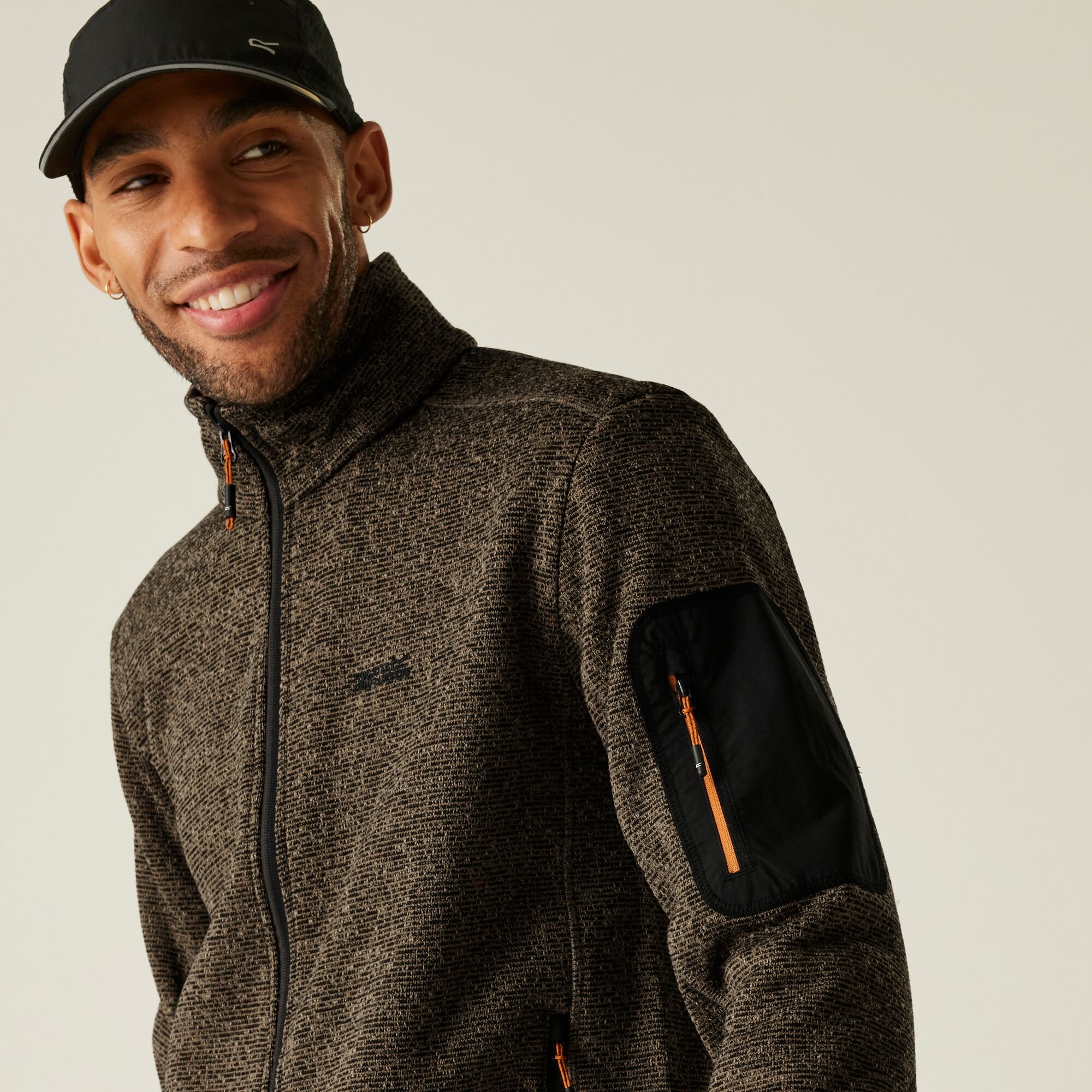 Regatta Polar męski rozsuwany Newhill Zielony