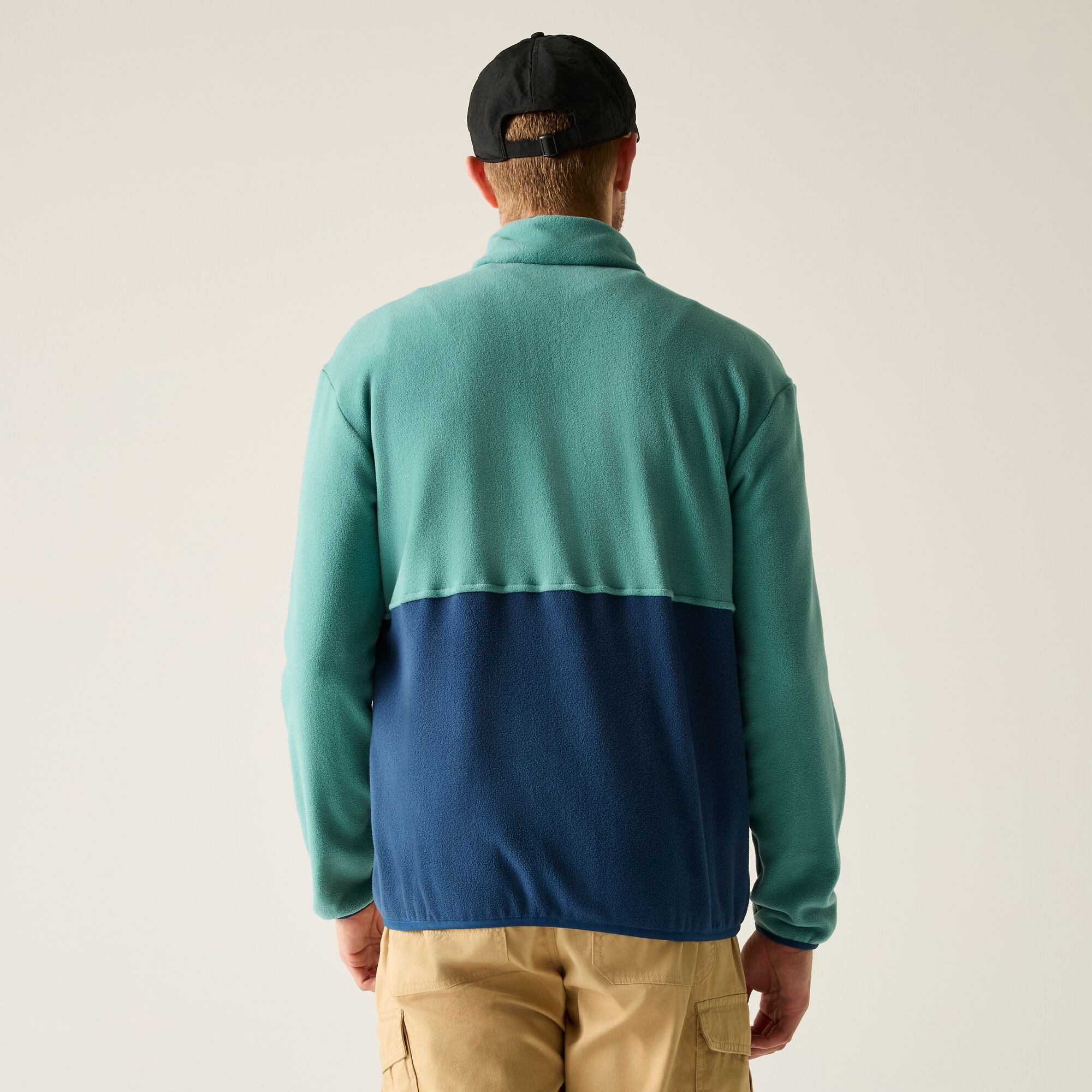 Regatta Regatta Polar męski rozsuwany Frankie Colour Block Niebieski