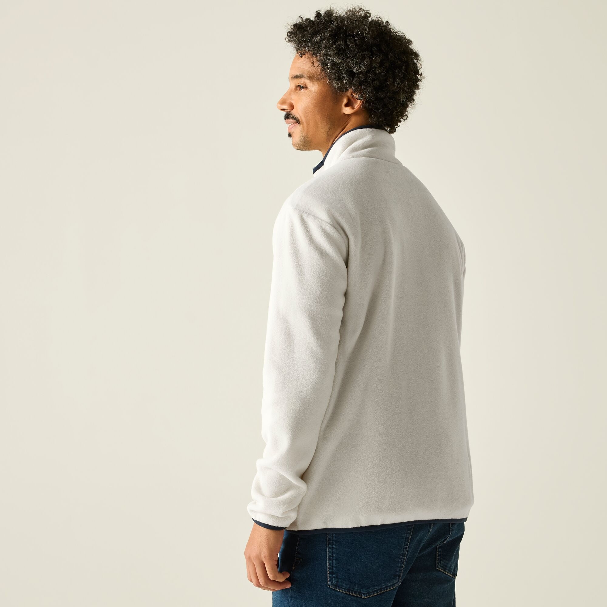 Regatta Regatta Polar męski rozsuwany Frankie Beżowe