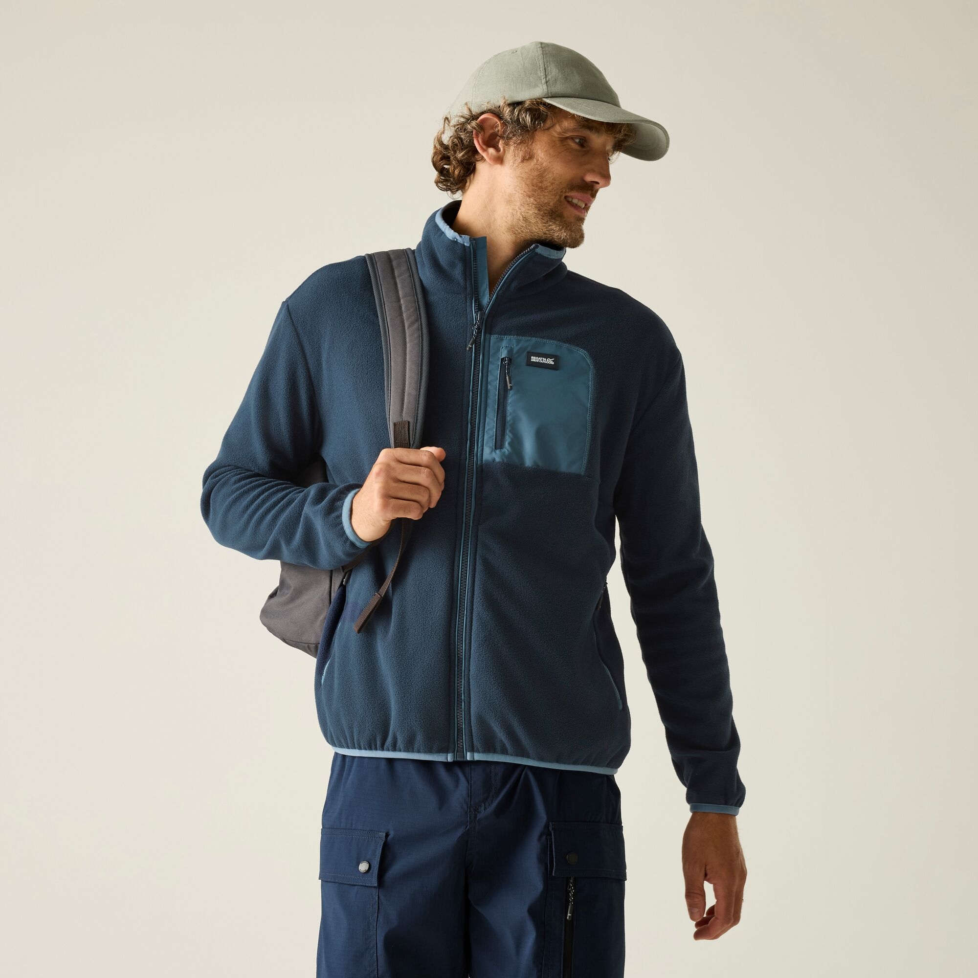 Regatta Men's Frankie Fleece - Blue Extra Large