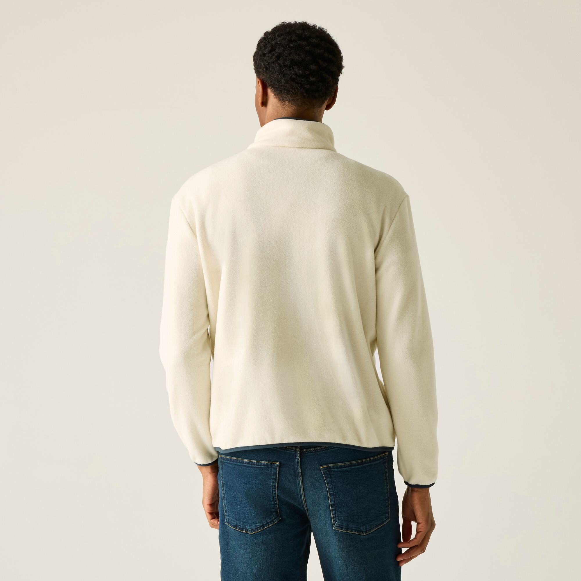 Regatta   Polar męski z suwakiem 1/2 Frankie Beżowe