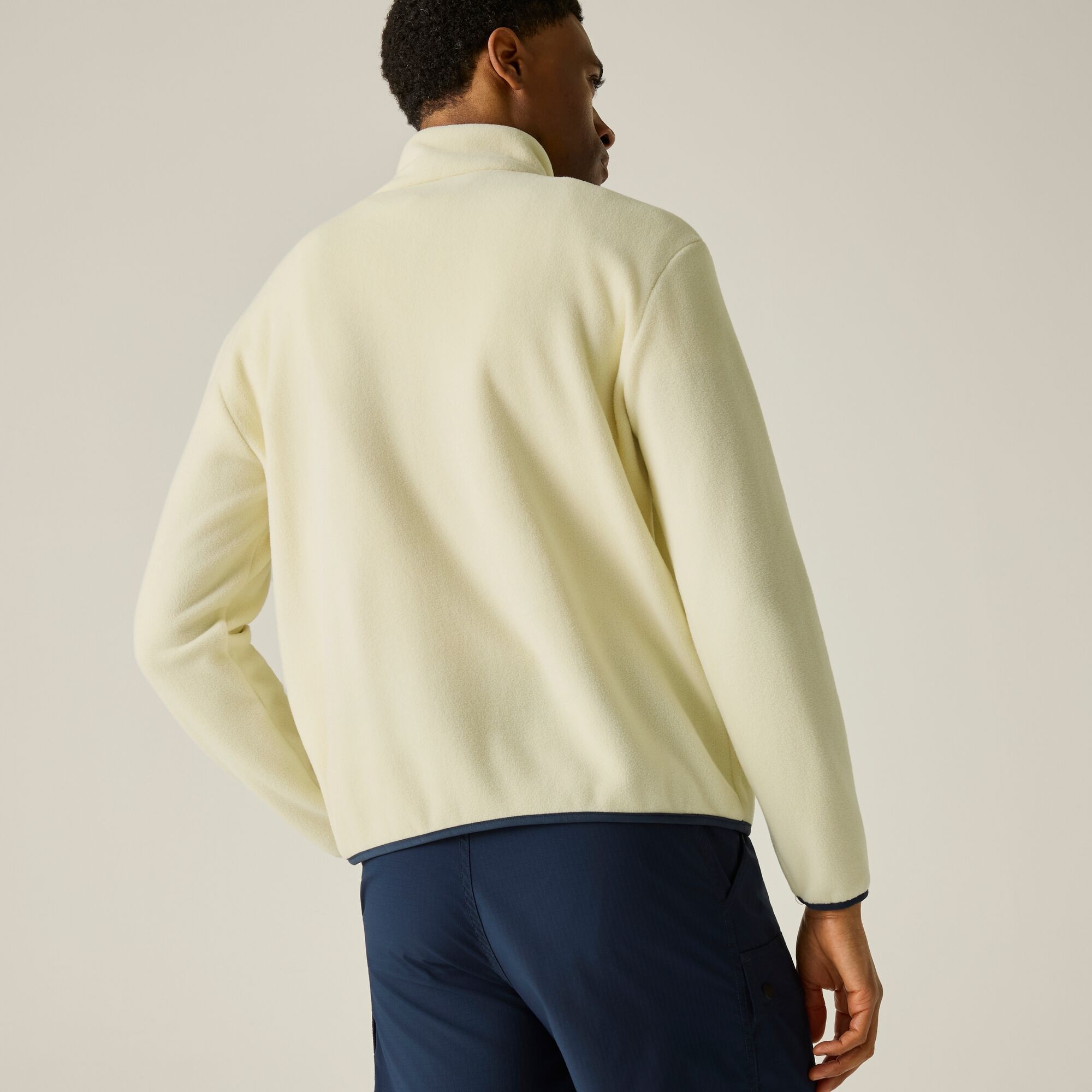 Regatta Men's Beige 1/2 Zip Fleece Frankie - Image 3