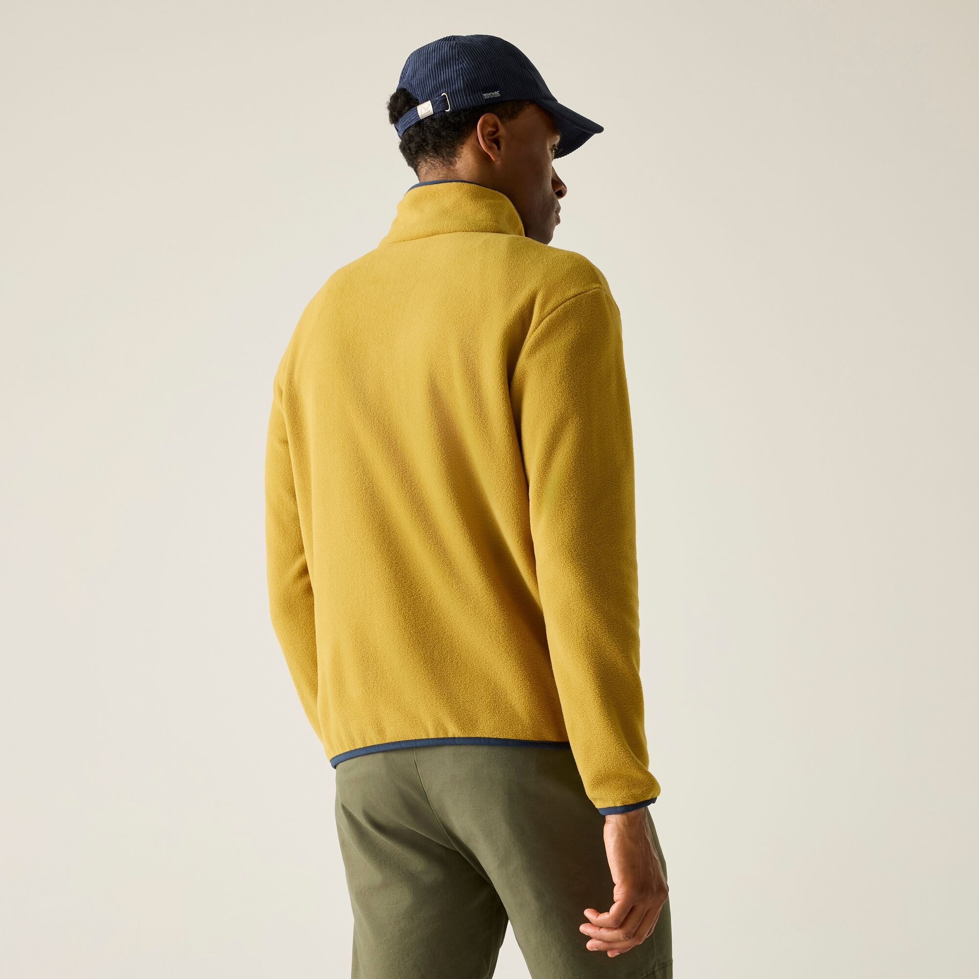 Regatta Regatta Polar męski z suwakiem 1/2 Frankie Żółty