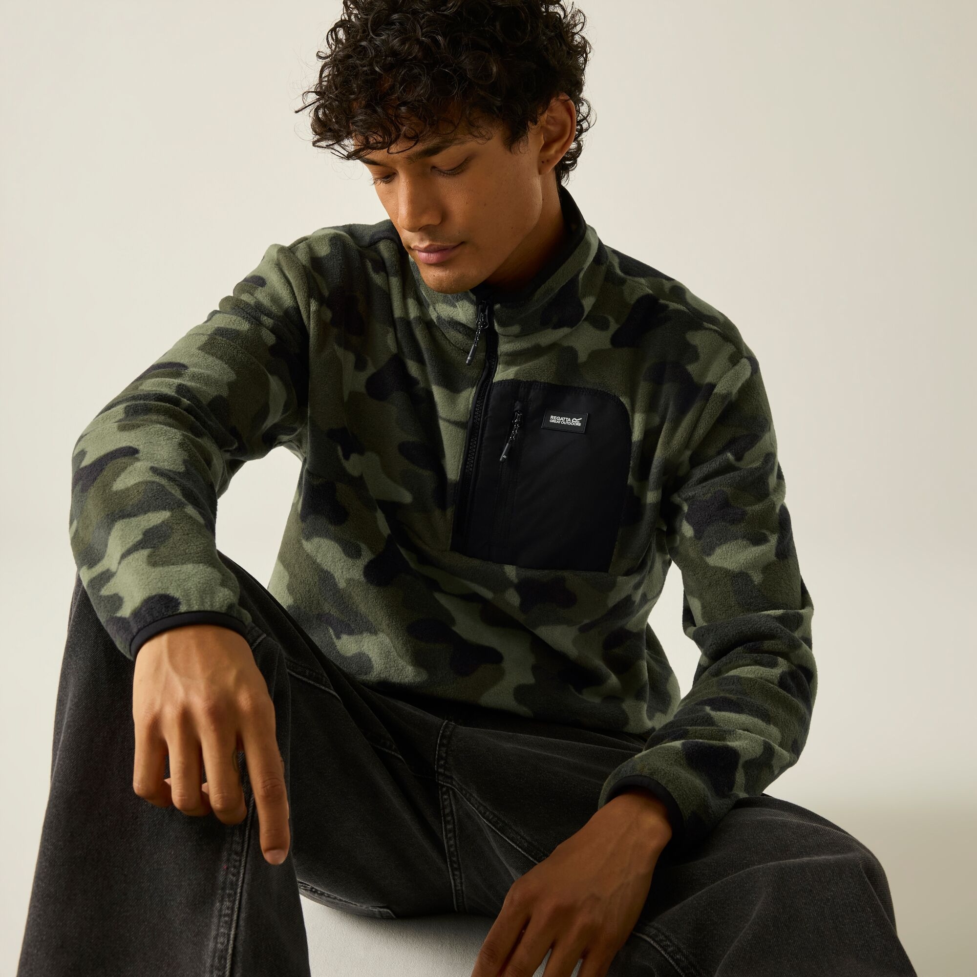 Regatta Men's Frankie Fleece - Green Medium