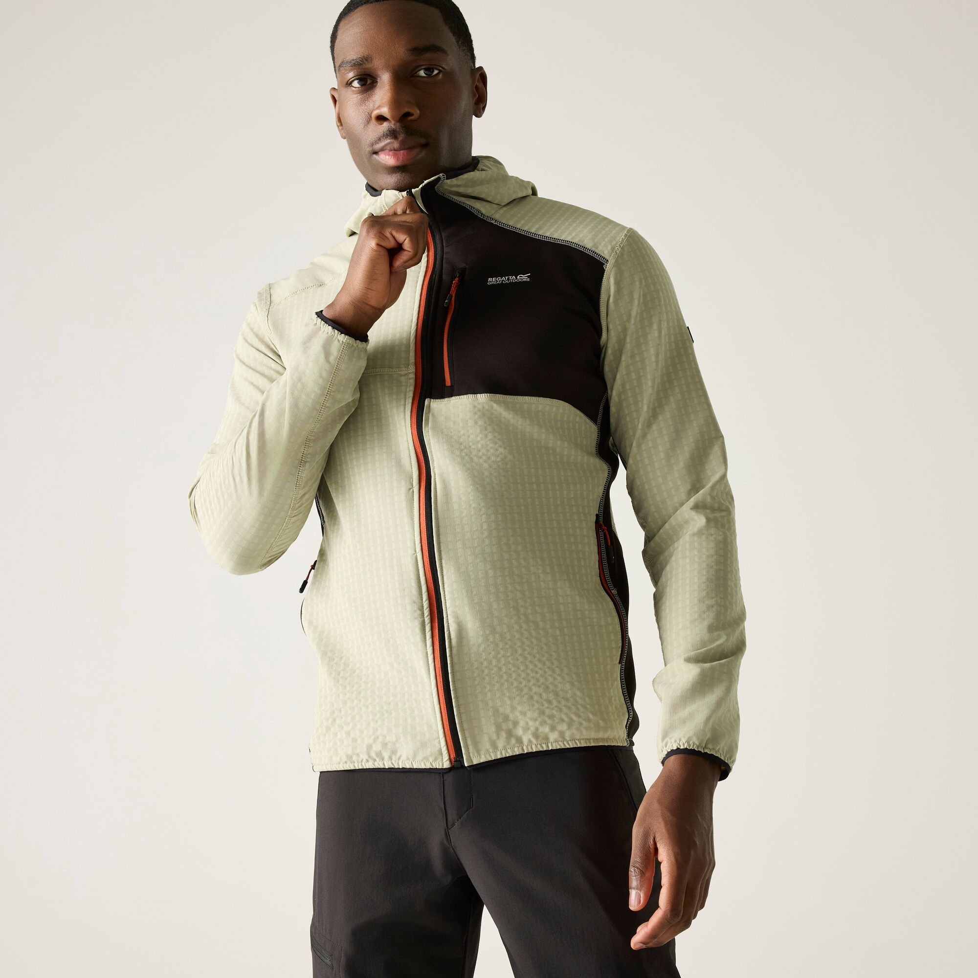 Regatta   Polar męski rozsuwany Alven Beżowe