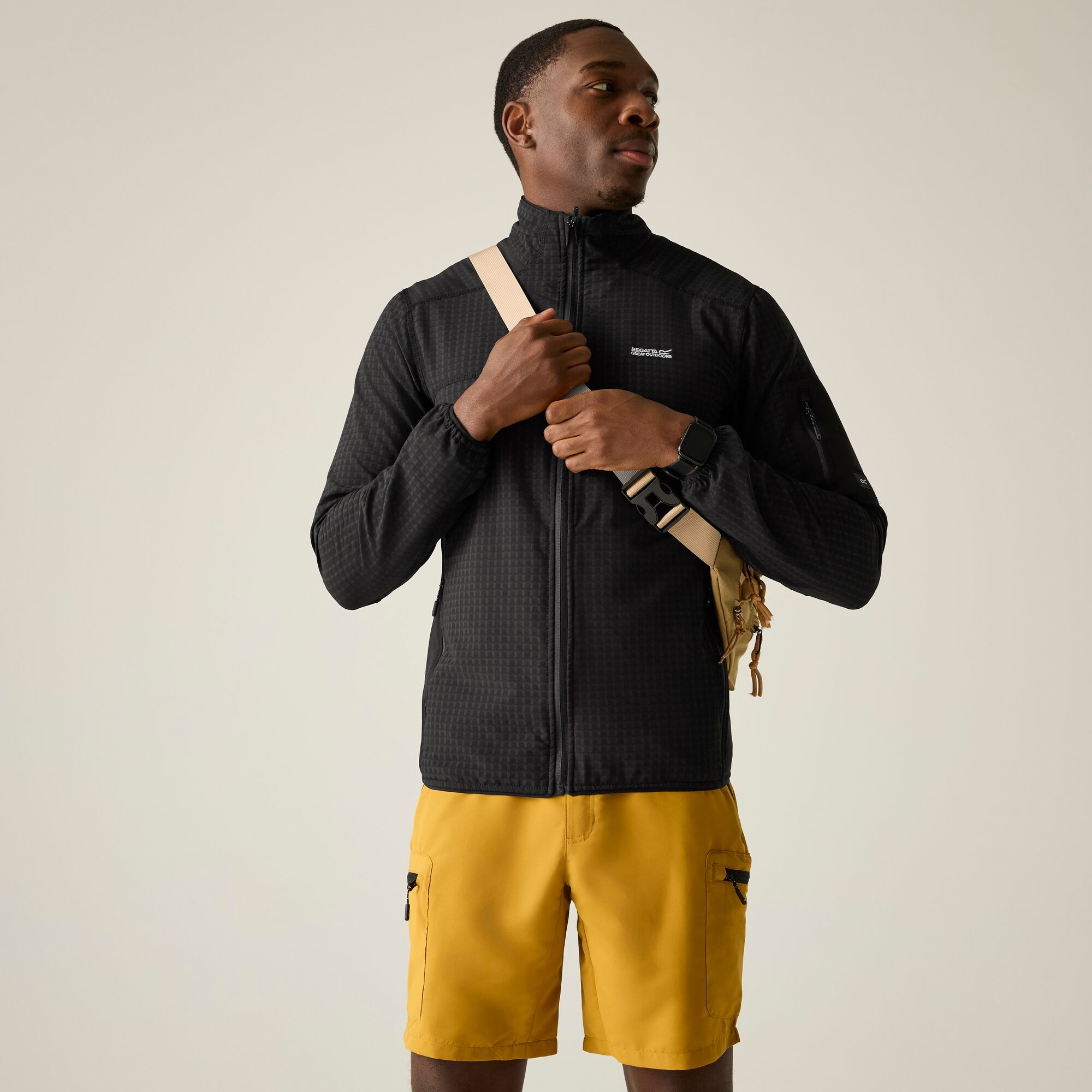 Regatta   Polar męski rozsuwany Baslinn Czarny