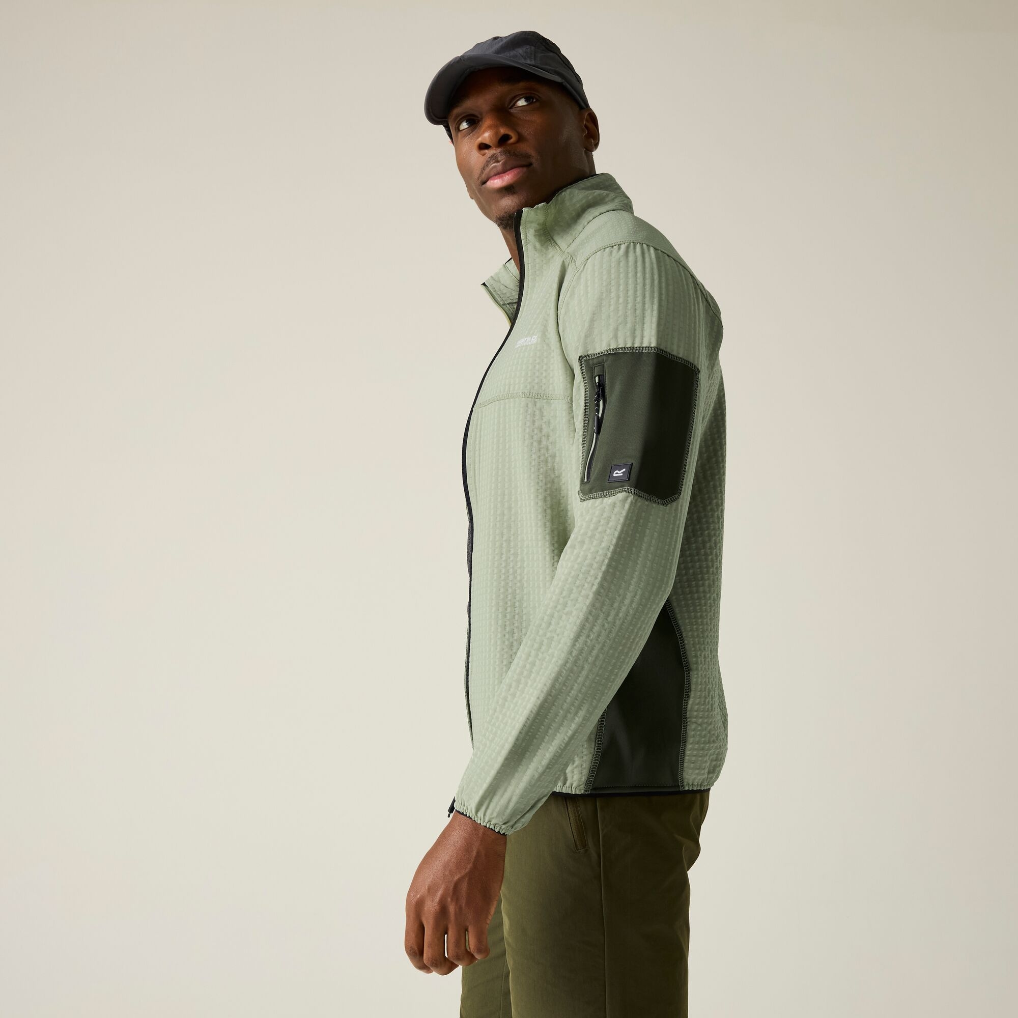 Regatta Polar męski rozsuwany Baslinn Zielony