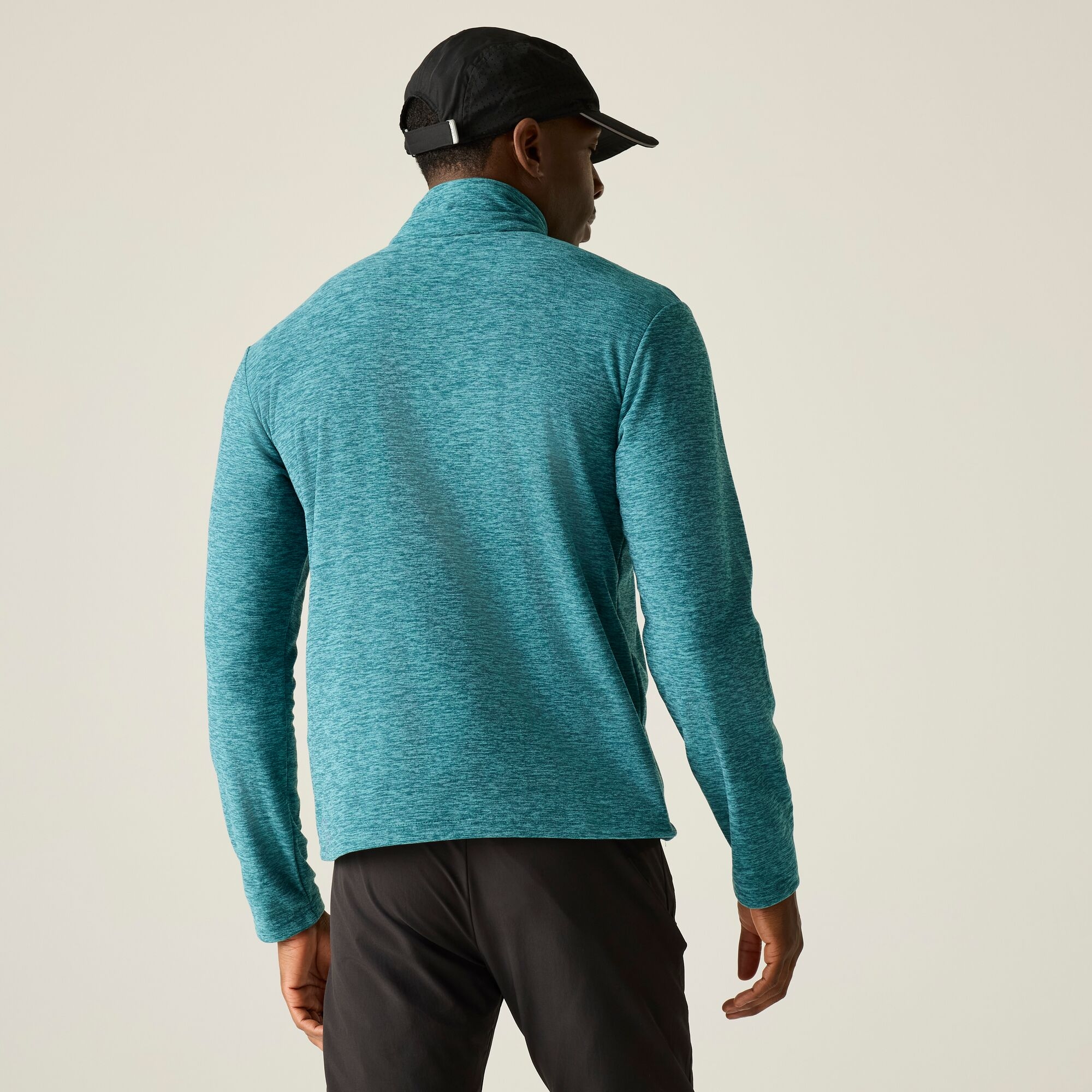 Regatta Polar męski z suwakiem 1/2 Thompson Marl Zielony