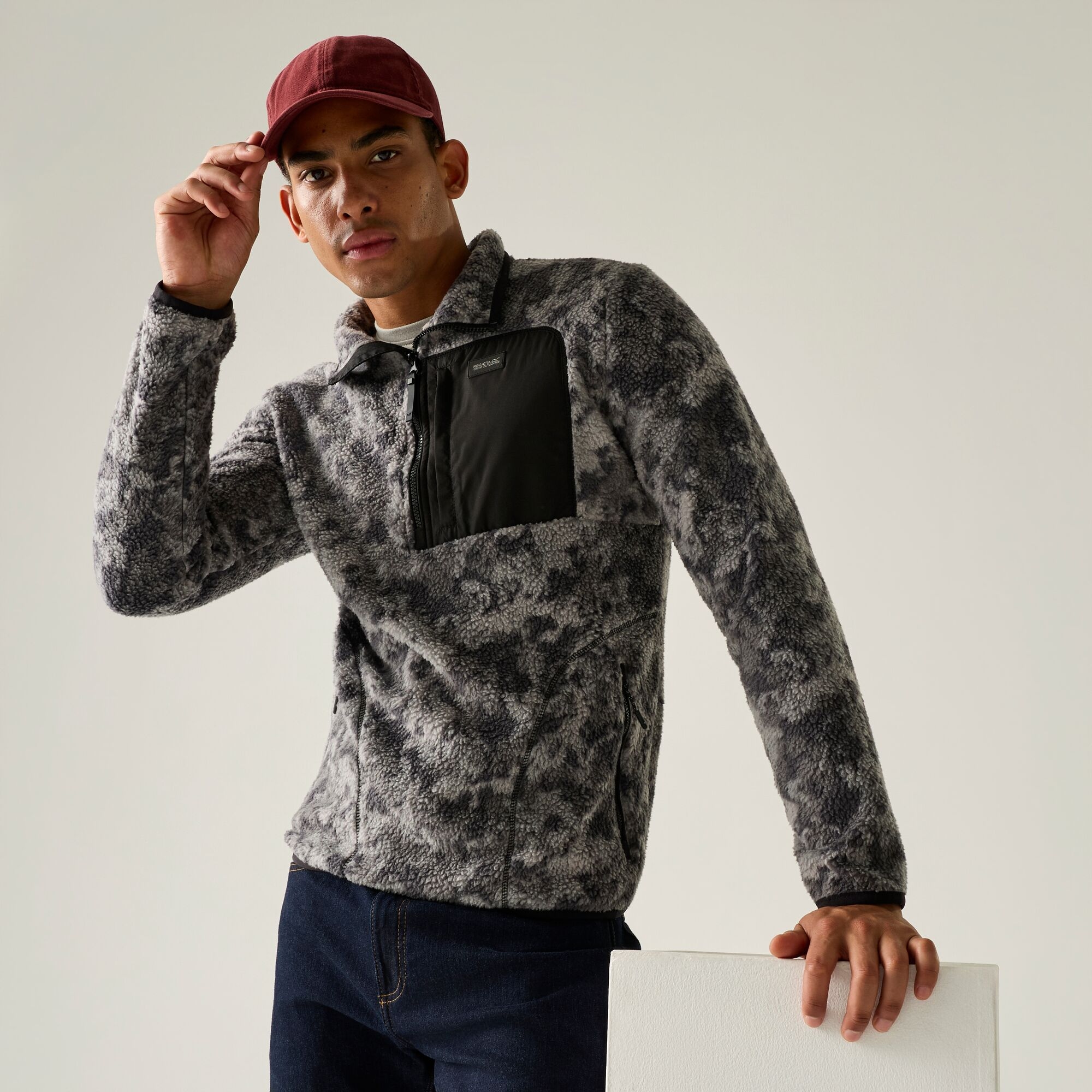 Regatta Men's Frankie Borg Fleece - Grey Medium - Image 1