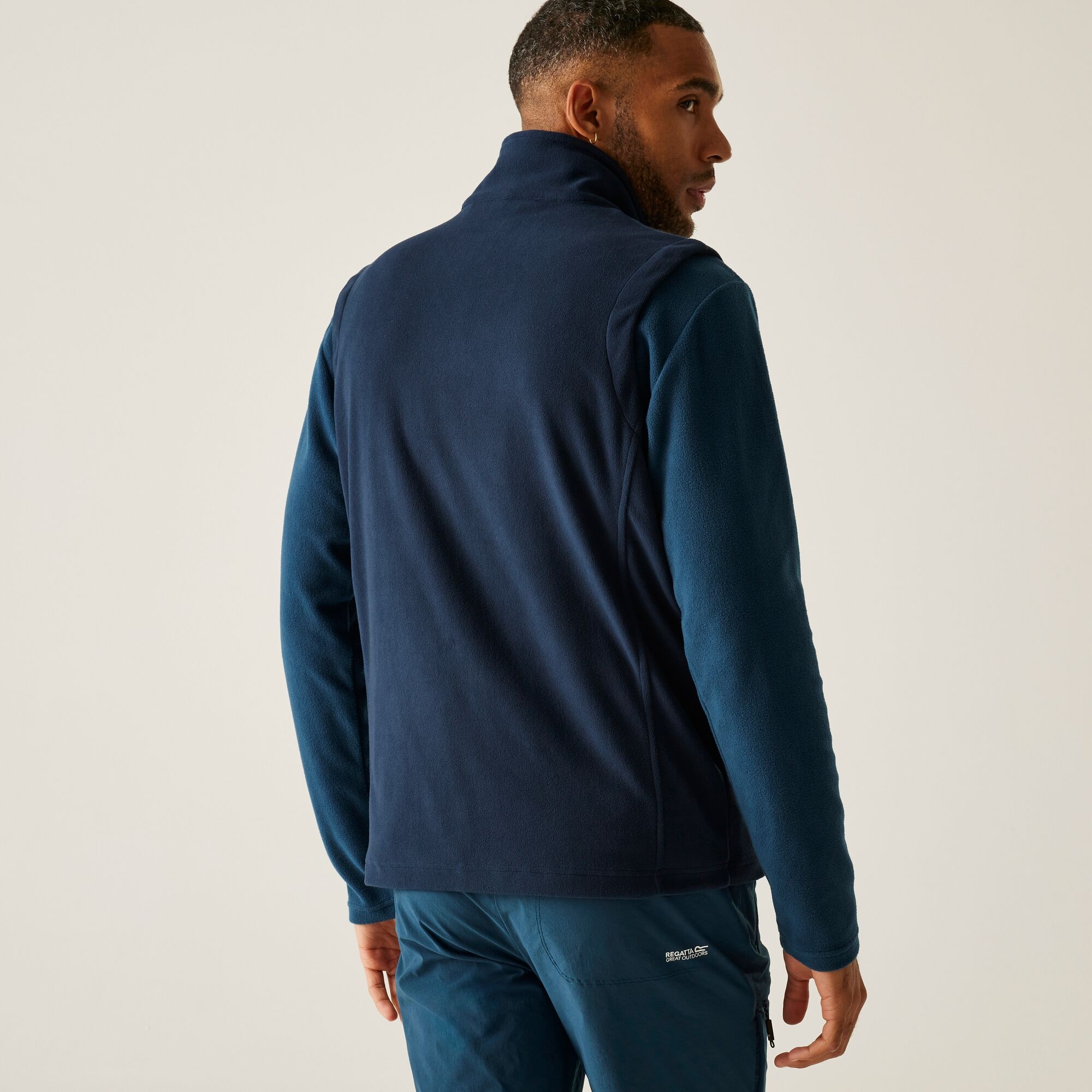 Regatta Kamizelka męska polarowa Tobias Granatowy