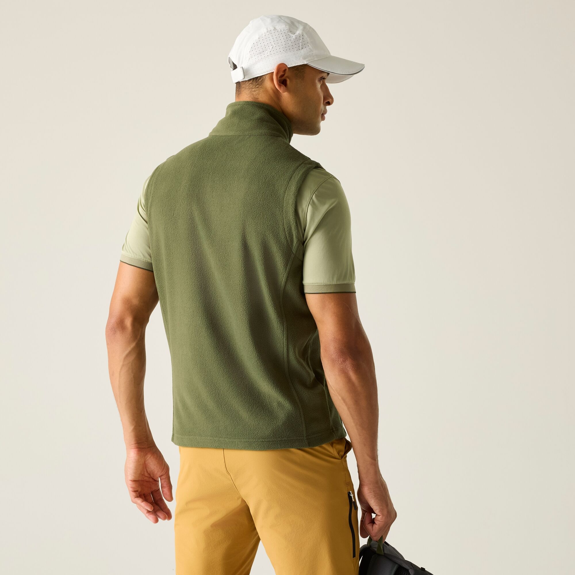 Regatta Regatta Kamizelka męska polarowa Tobias Zielony