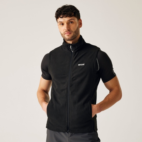 Men's Tobias II Fleece Gilet Black Black