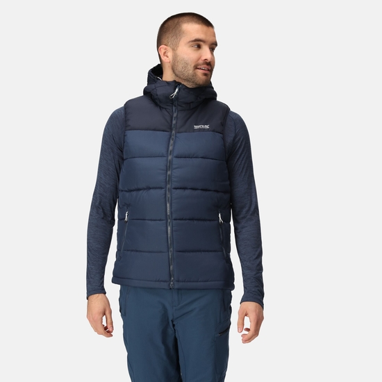 Nevado Gilet chauffant pour homme Marine