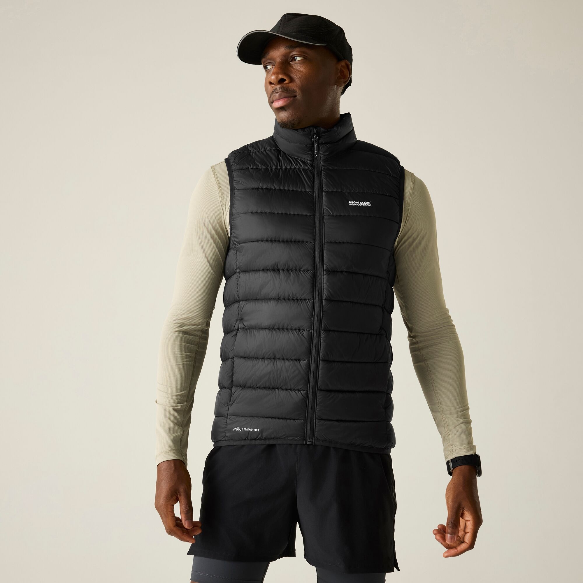 Regatta Kamizelka męska ocieplana Marizion Czarny