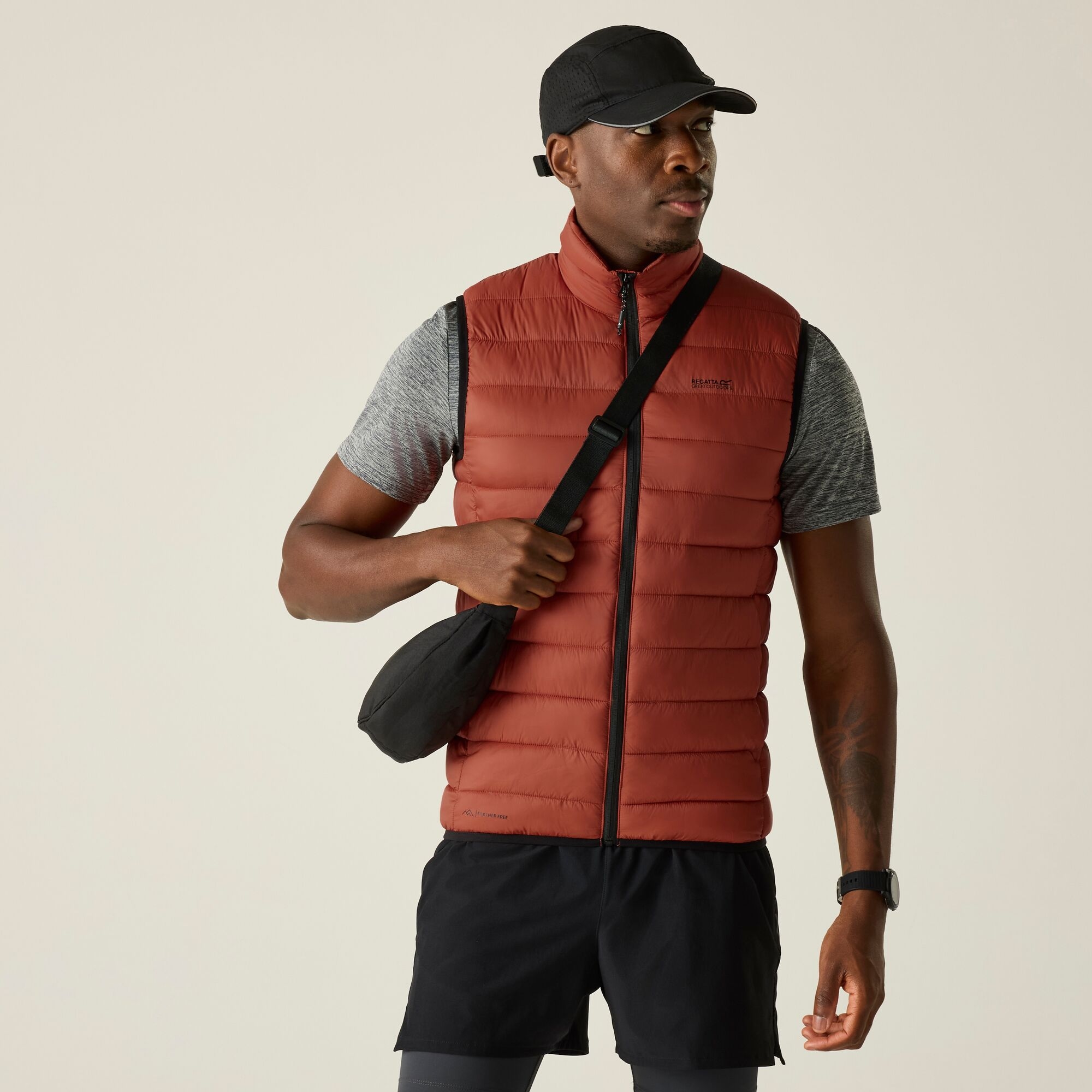 Regatta   Kamizelka męska ocieplana Marizion Czerwony