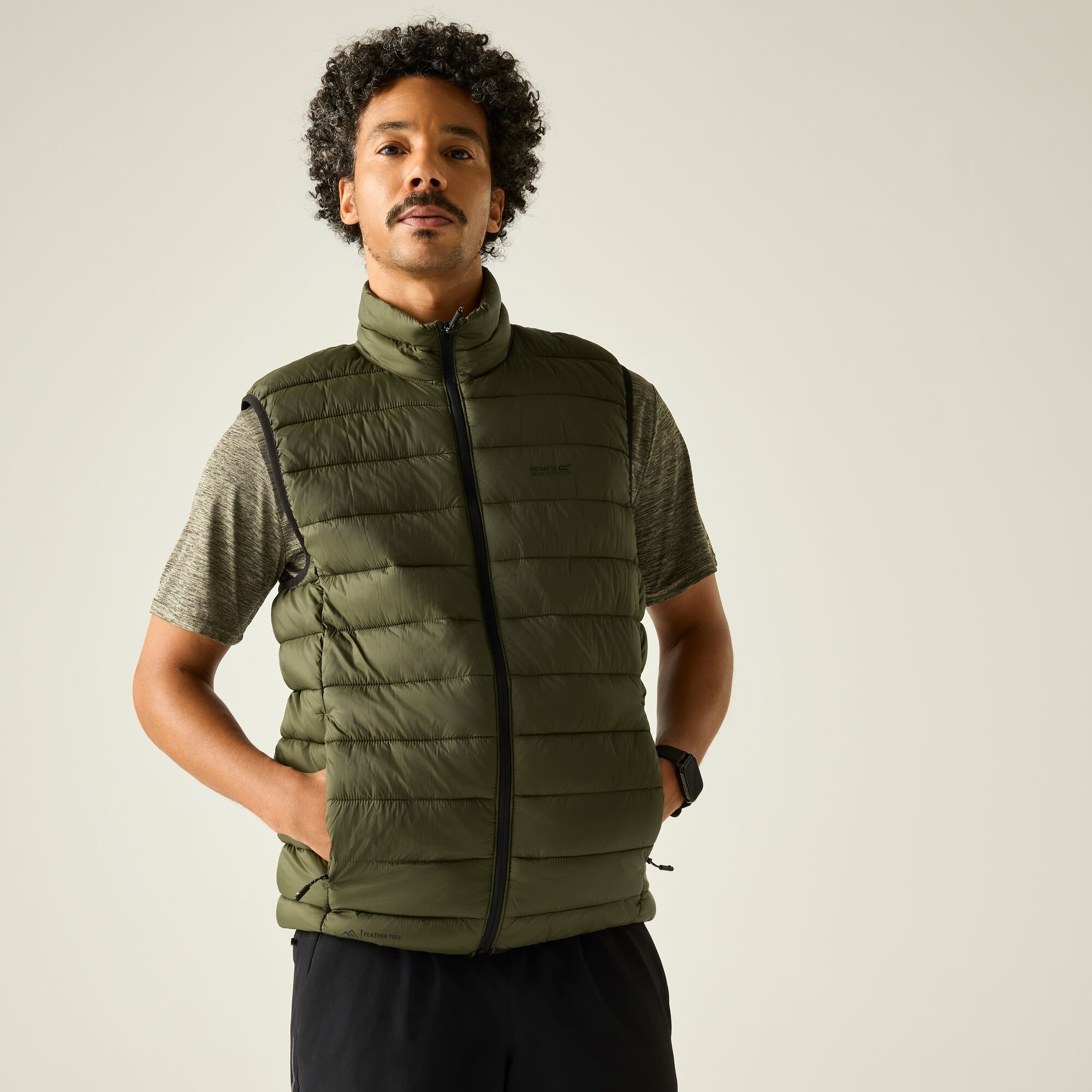 Regatta Men's Marizion Padded Gilet - Green 3XL
