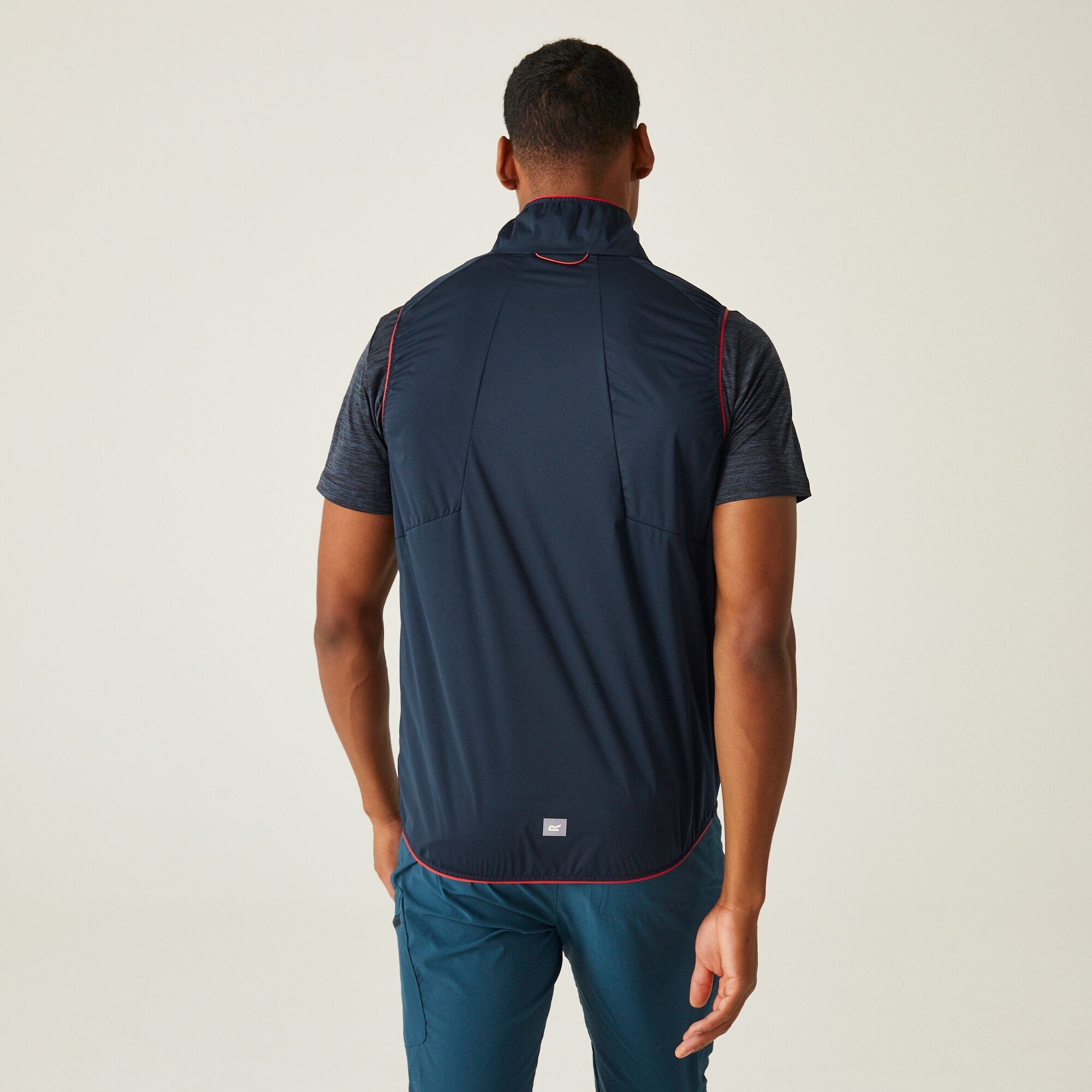 Regatta Męska kamizelka softshellowa Lankin VI Granatowy