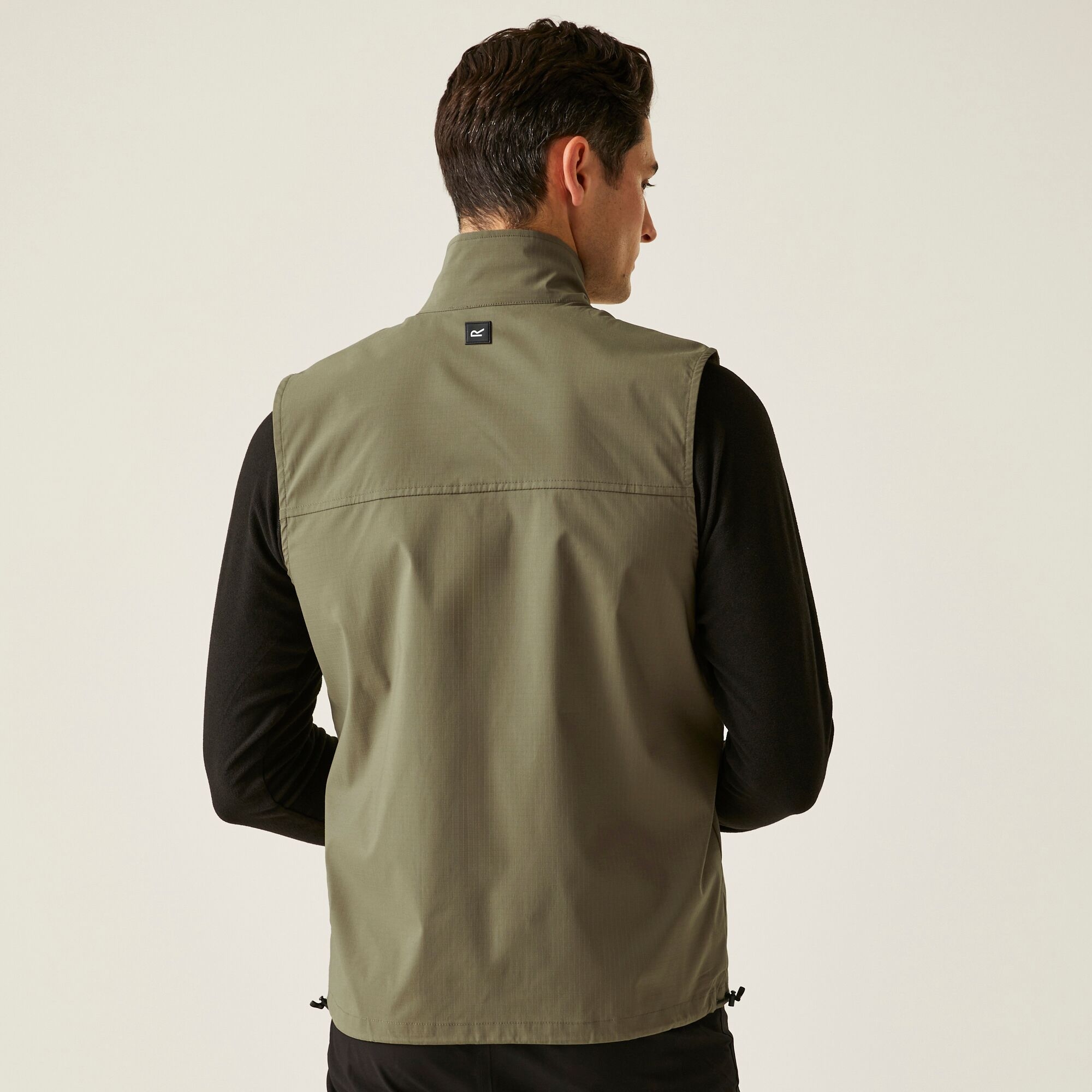 Regatta Męska kamizelka Travel Light Pack Away przeciw insektom Brązowy