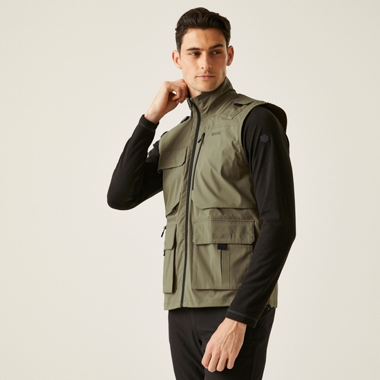 Men's Travel Light Pack Away Gilet Treetop