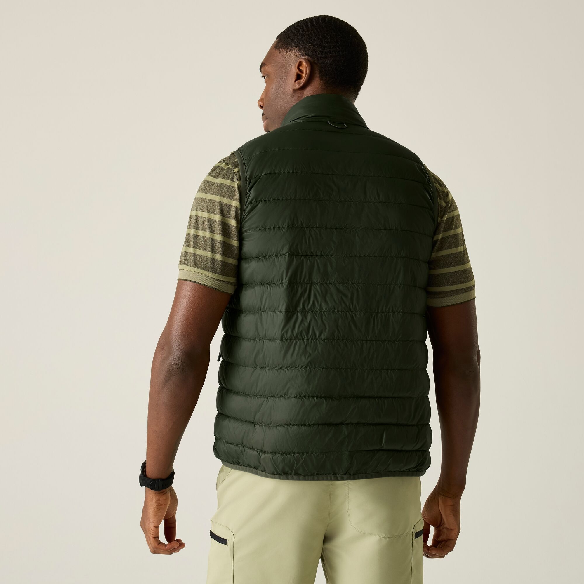 Regatta Regatta Kamizelka męska pikowana Hillpack II Zielony