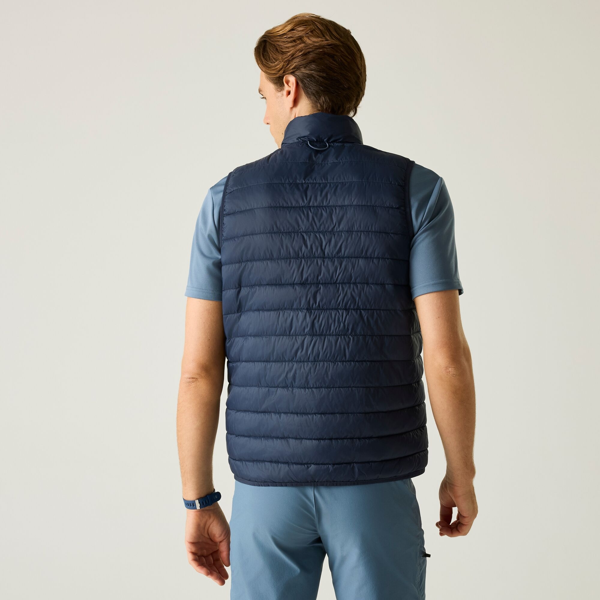 Regatta Regatta Kamizelka męska pikowana Hillpack II Niebieski