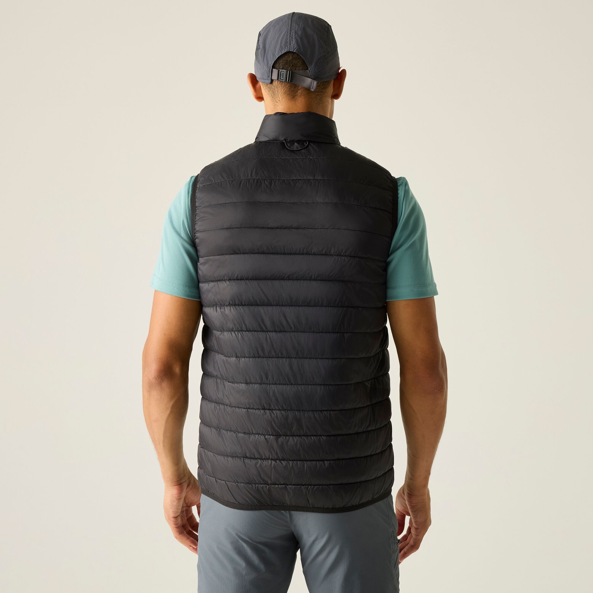 Regatta   Kamizelka męska pikowana Hillpack II Czarny